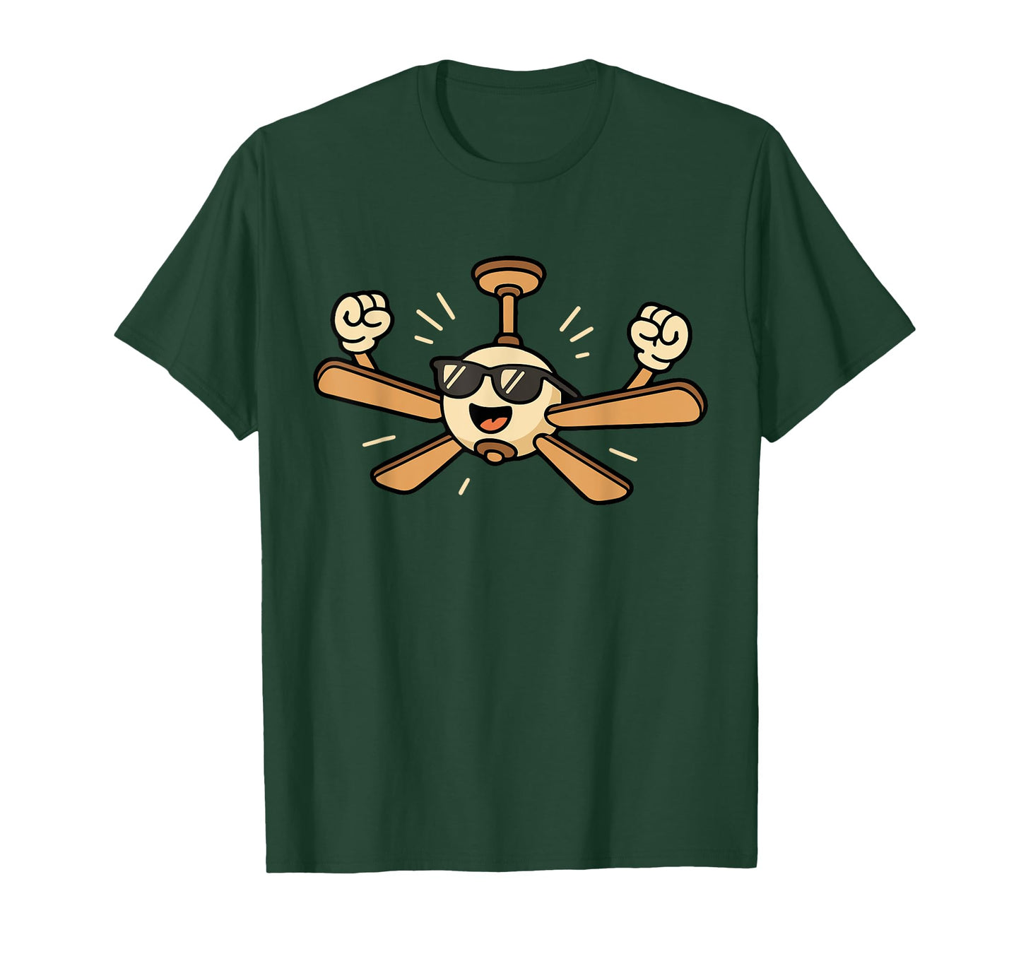 Ceiling Fan Funny Lazy Halloween Costume T-Shirt
