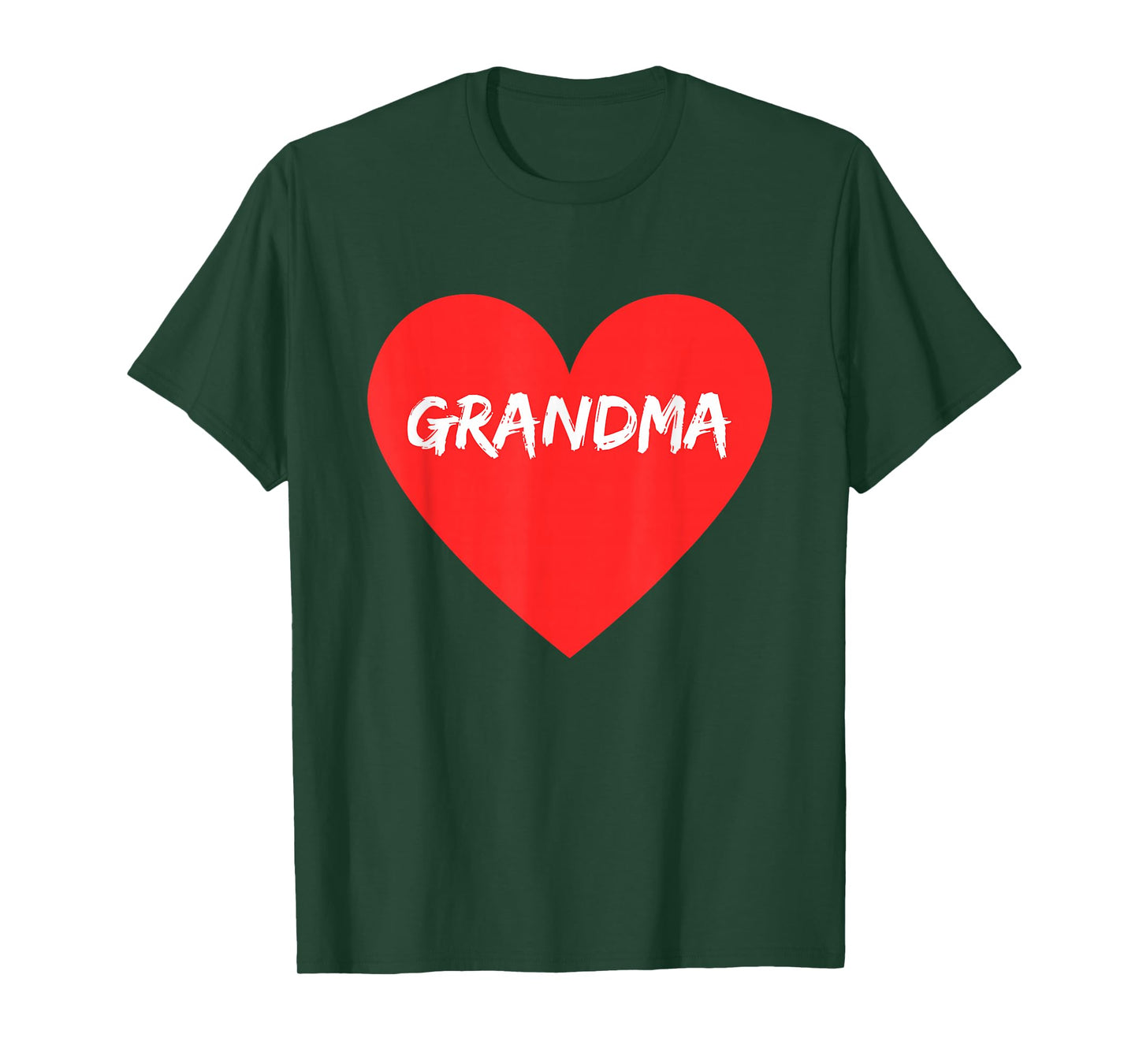 Love for Grandma Inside of A Heart T-Shirt
