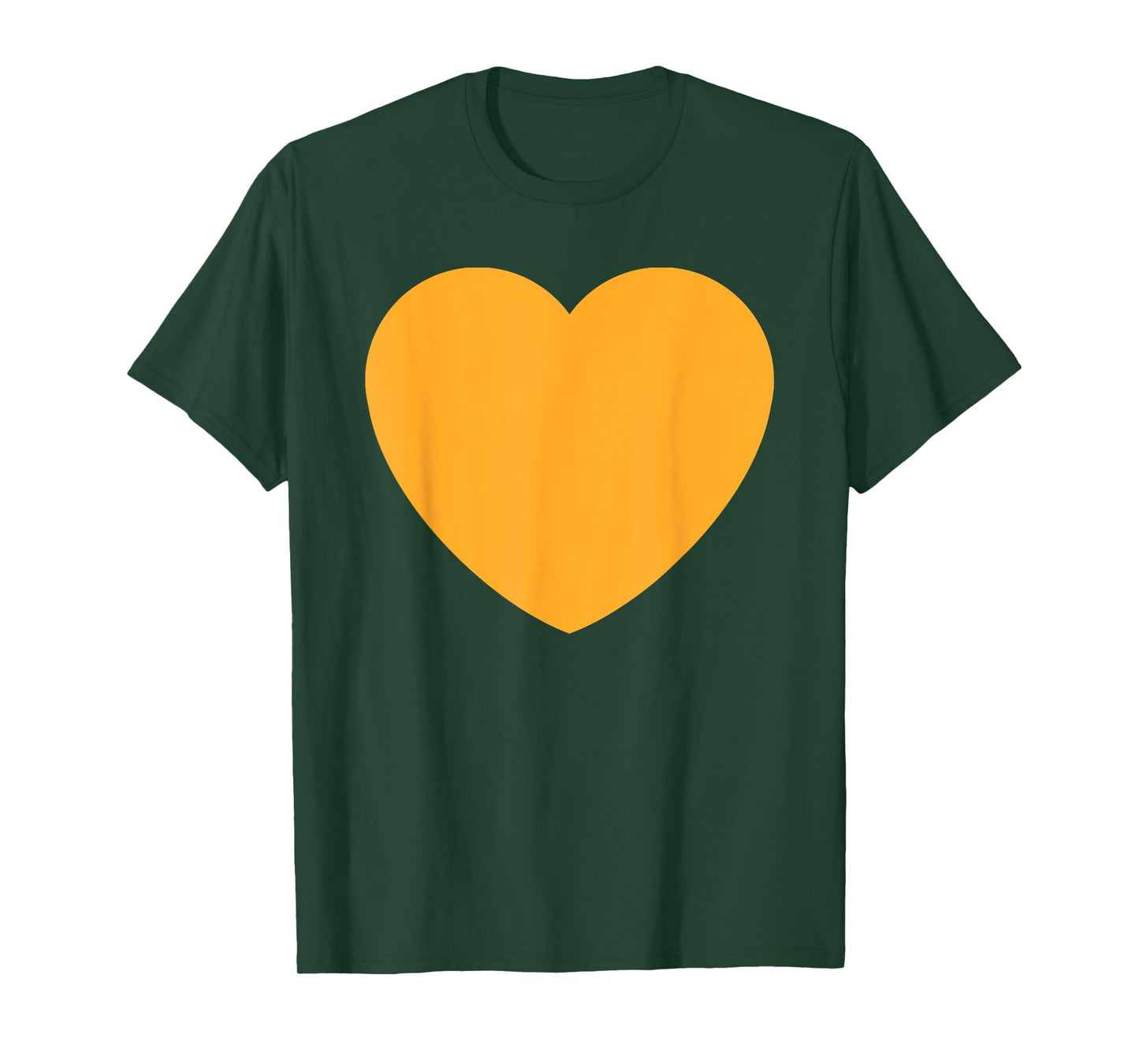 Orange Heart T-Shirt