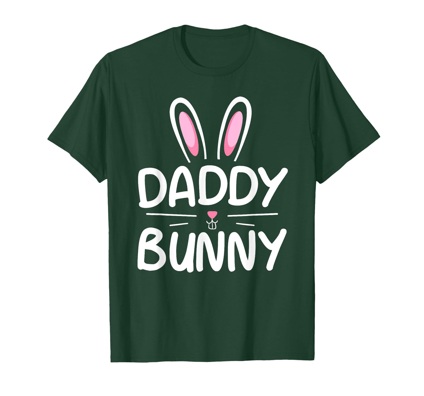 Daddy Bunny T-Shirt Matching Family Easter Shirt Dad Gift T-Shirt