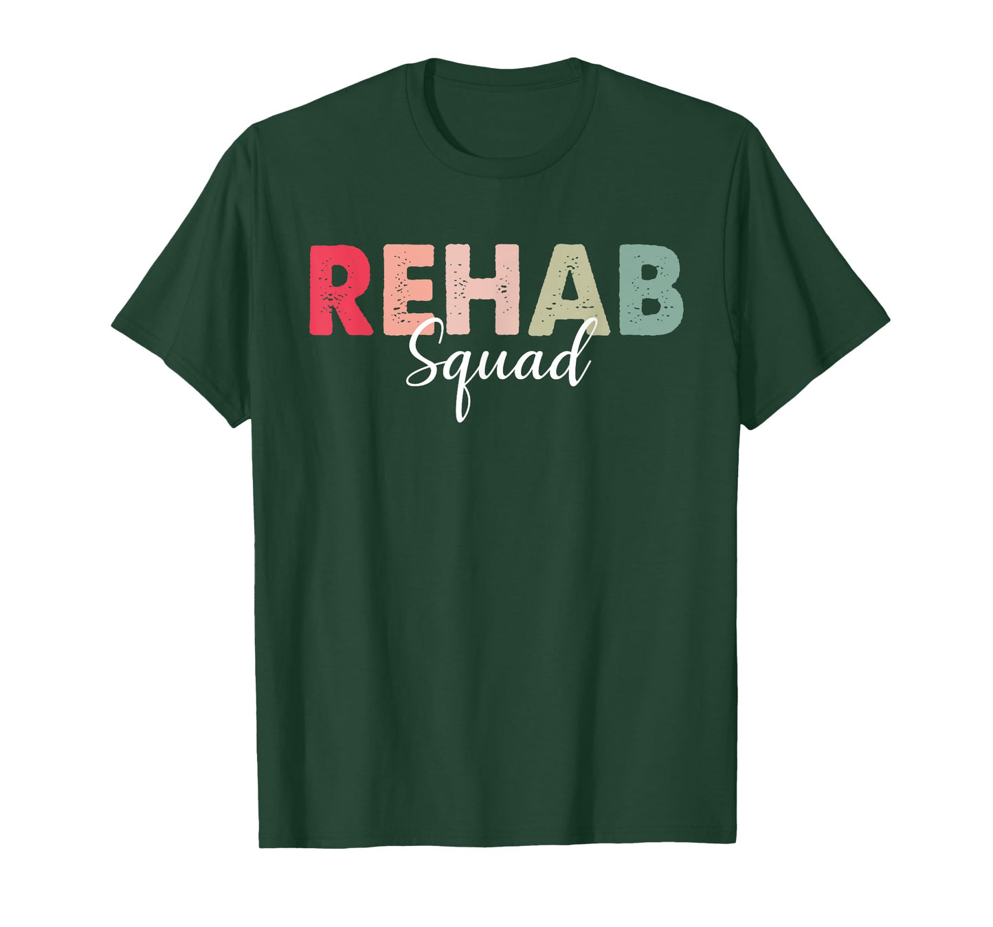 Rehab Squad Rehabilitation Awareness Week OT PT ST Vintage T-Shirt
