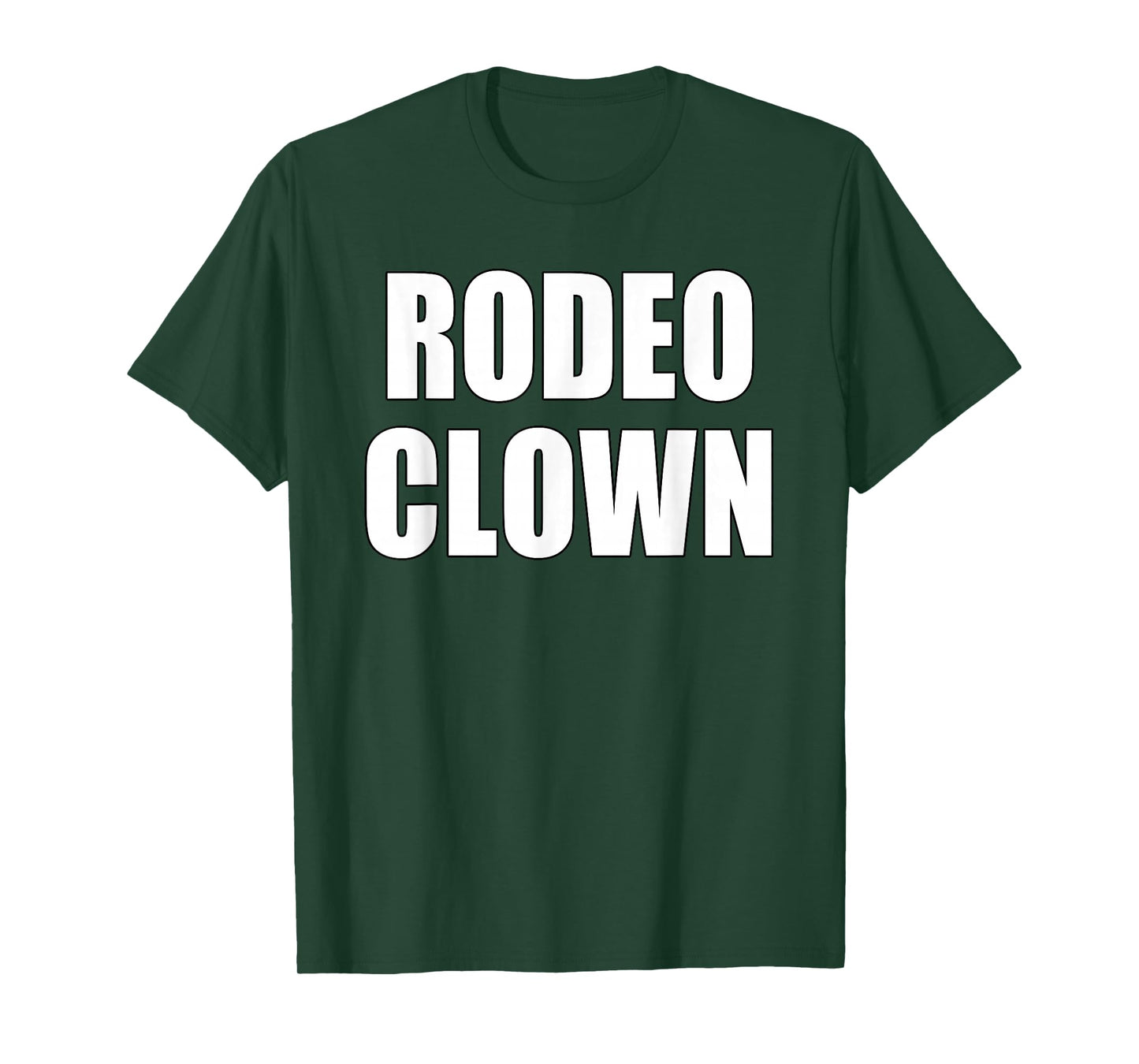 Rodeo Clown Simple Funny T-Shirt