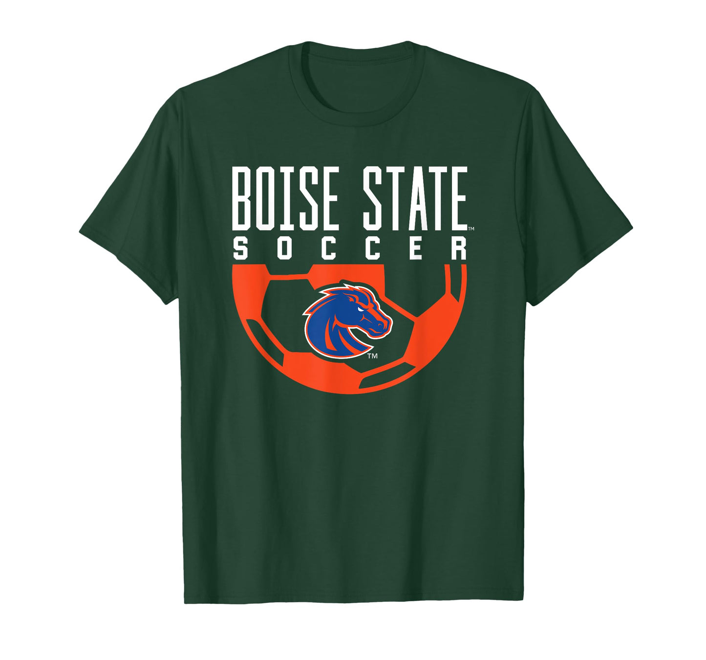 Boise State University BSU Broncos Soccer Arch T-Shirt