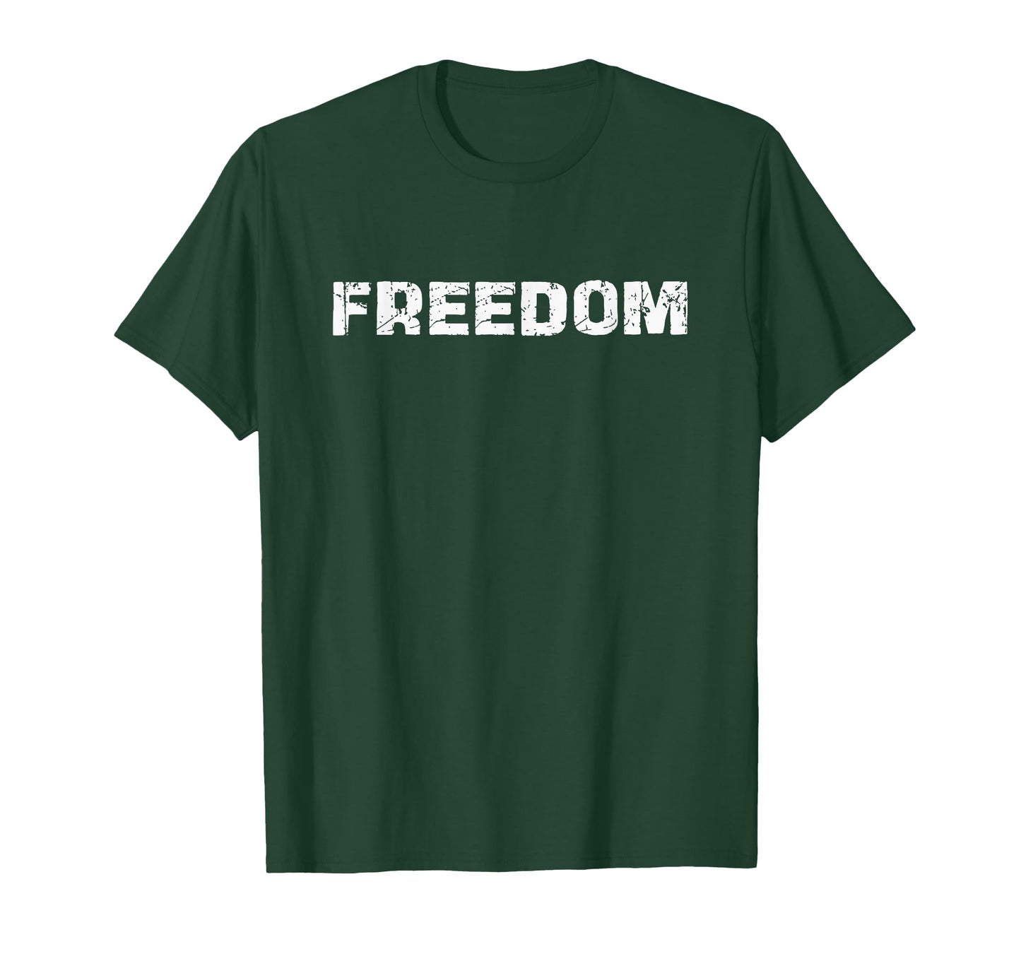 Freedom Bold Minimalist Design Free Nation T-Shirt