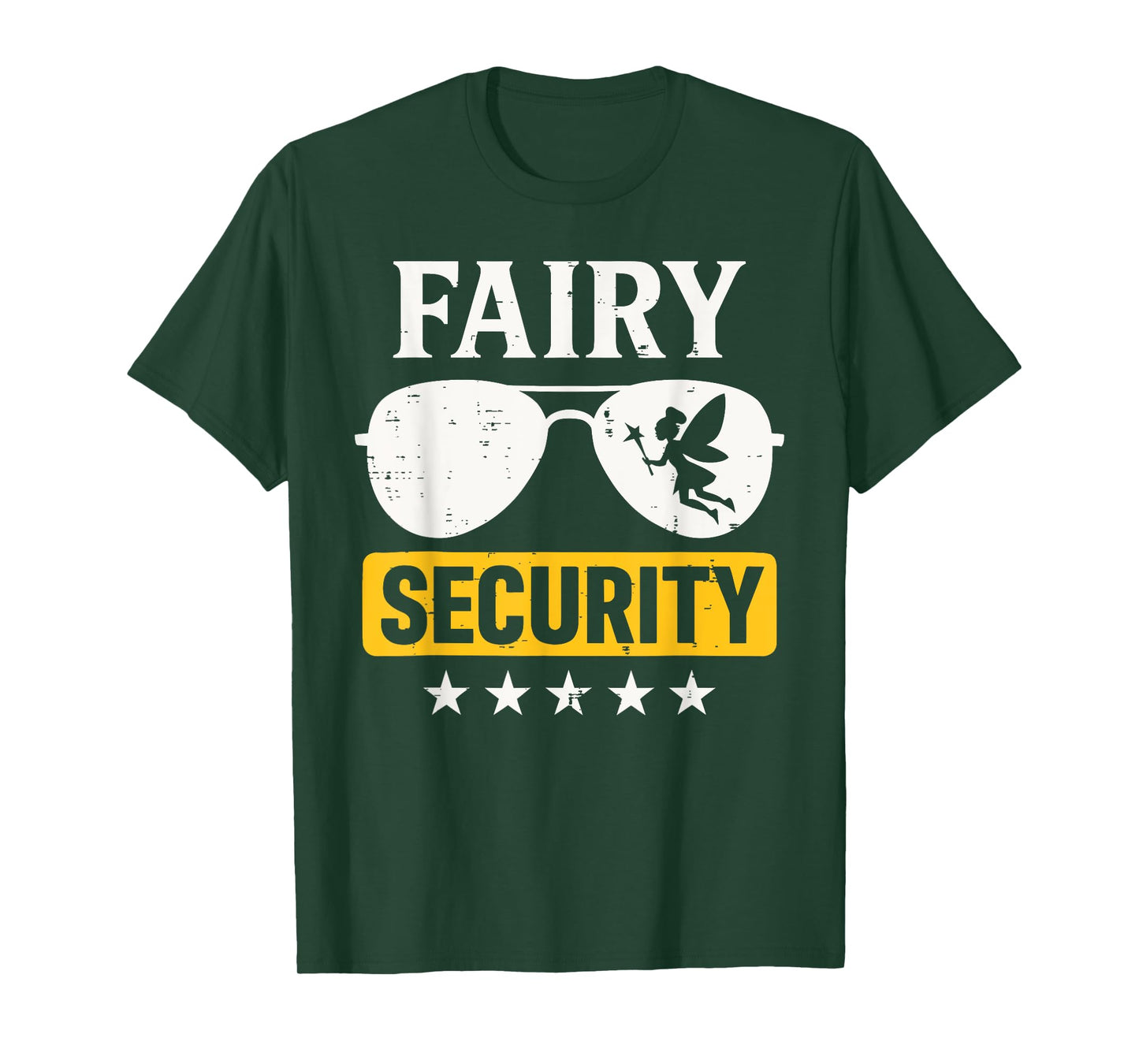 Fairy Security Funny Halloween Costume Squad Men Women Kids T-Shirt