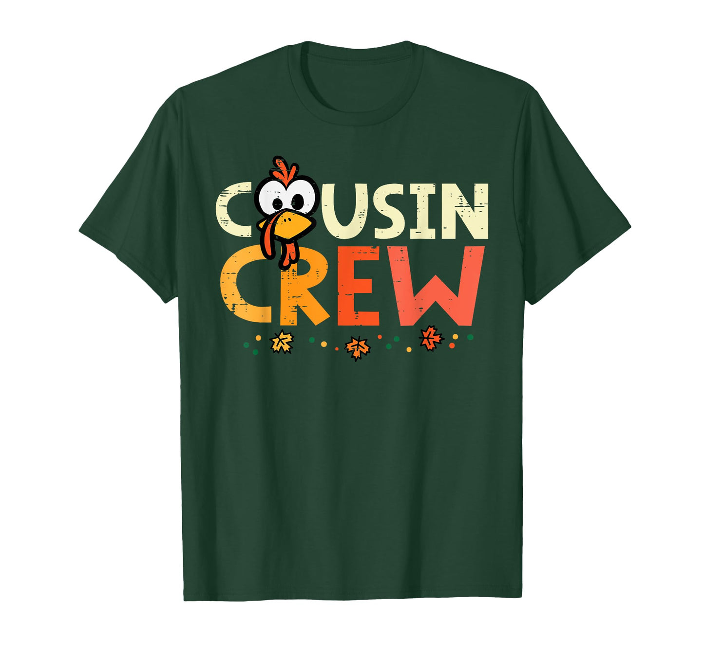 Thanksgiving Cousin Crew Squad Fall Boys Girls Kid Women Men T-Shirt