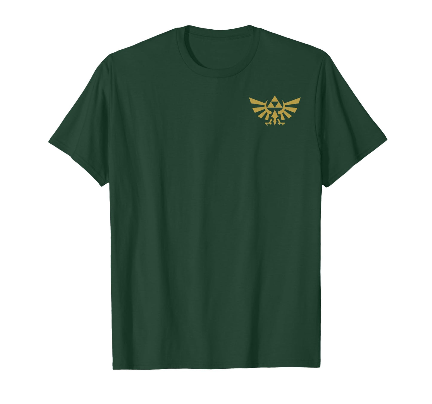 The Legend of Zelda Ocarina Of Time Gold Triforce T-Shirt