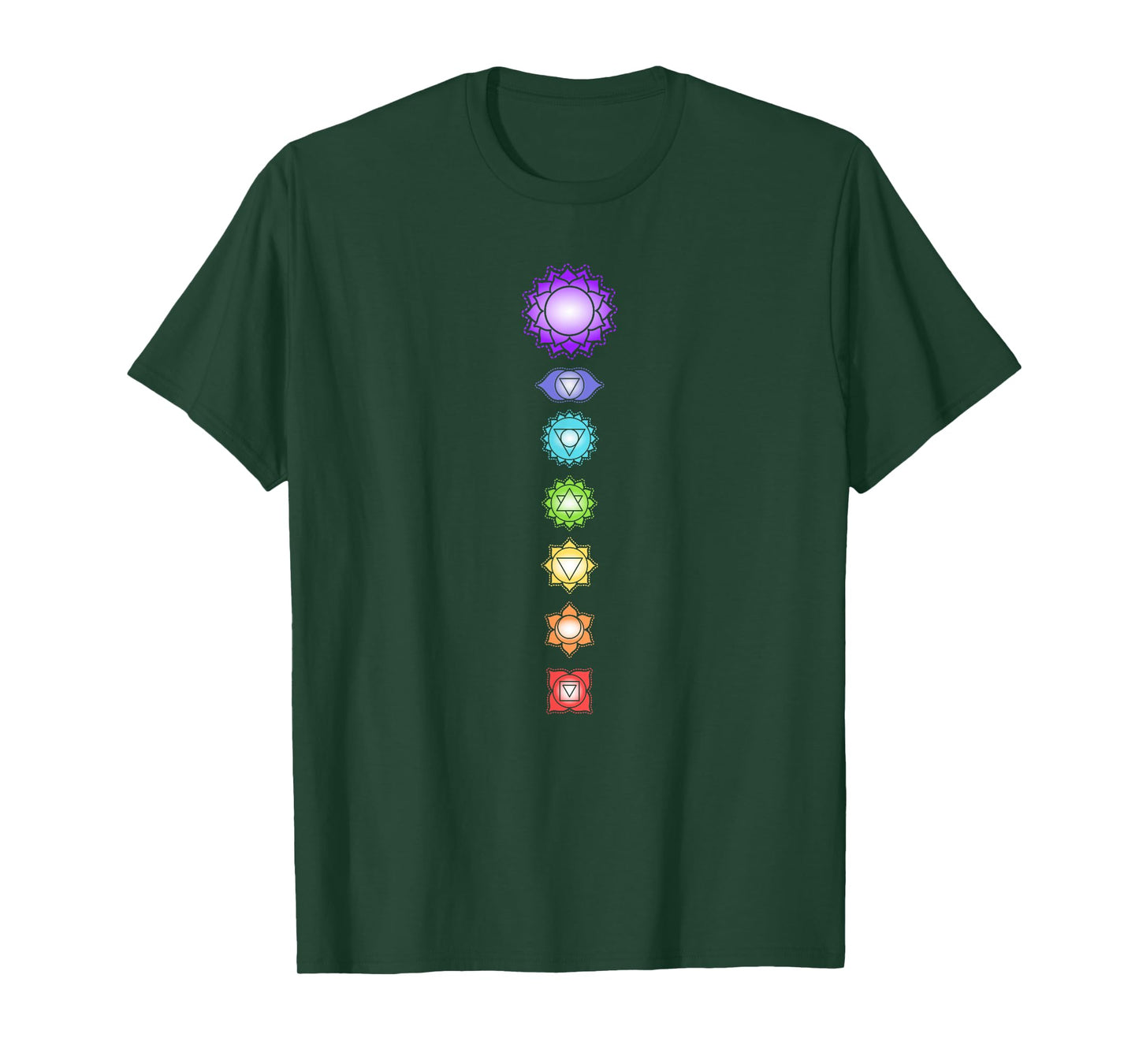 Yoga Meditation Spiritual Body Energy Chakra T-Shirt
