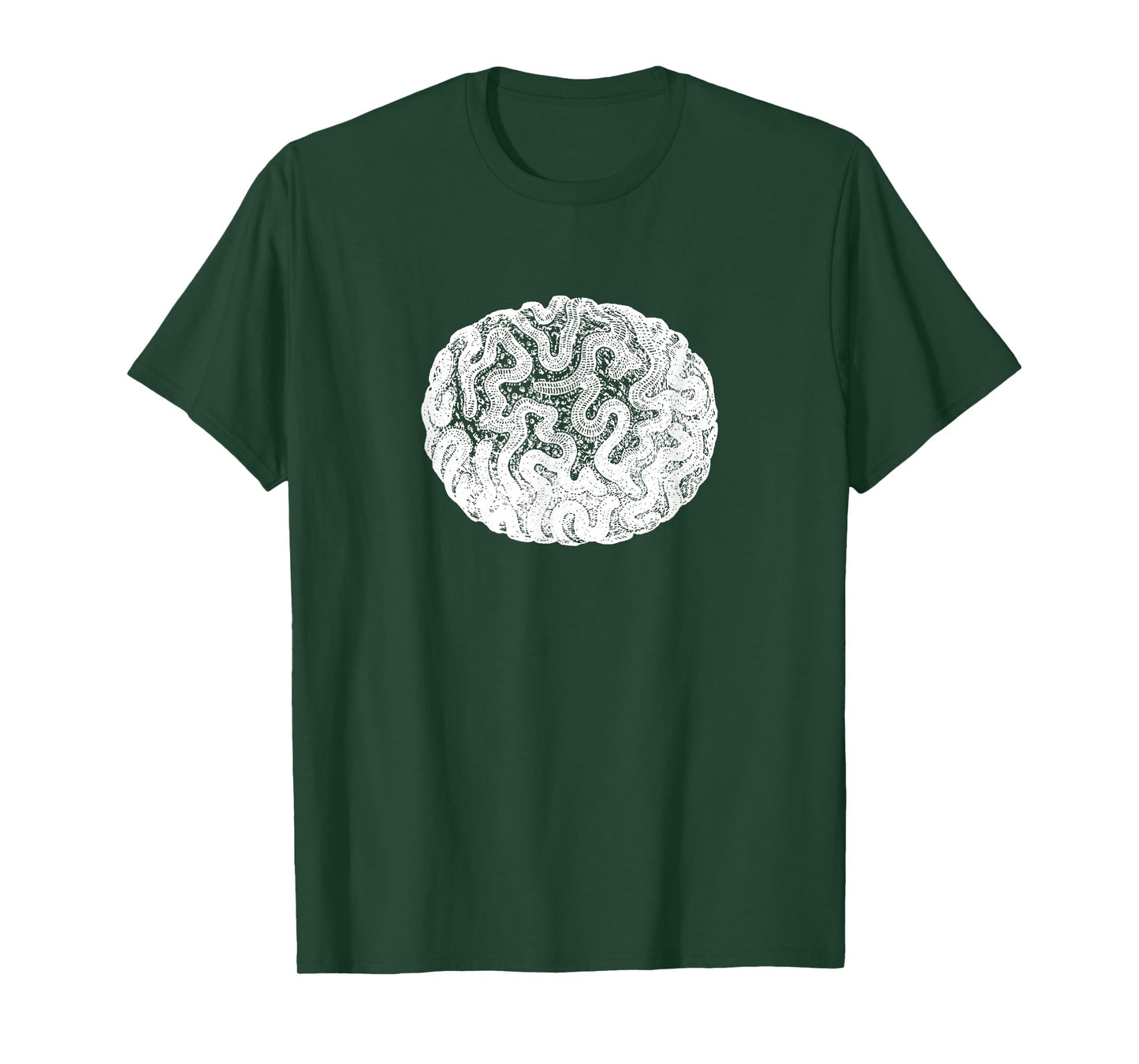 Brain Coral Tshirt Ocean Marine Benthic Coral Reef T-Shirt