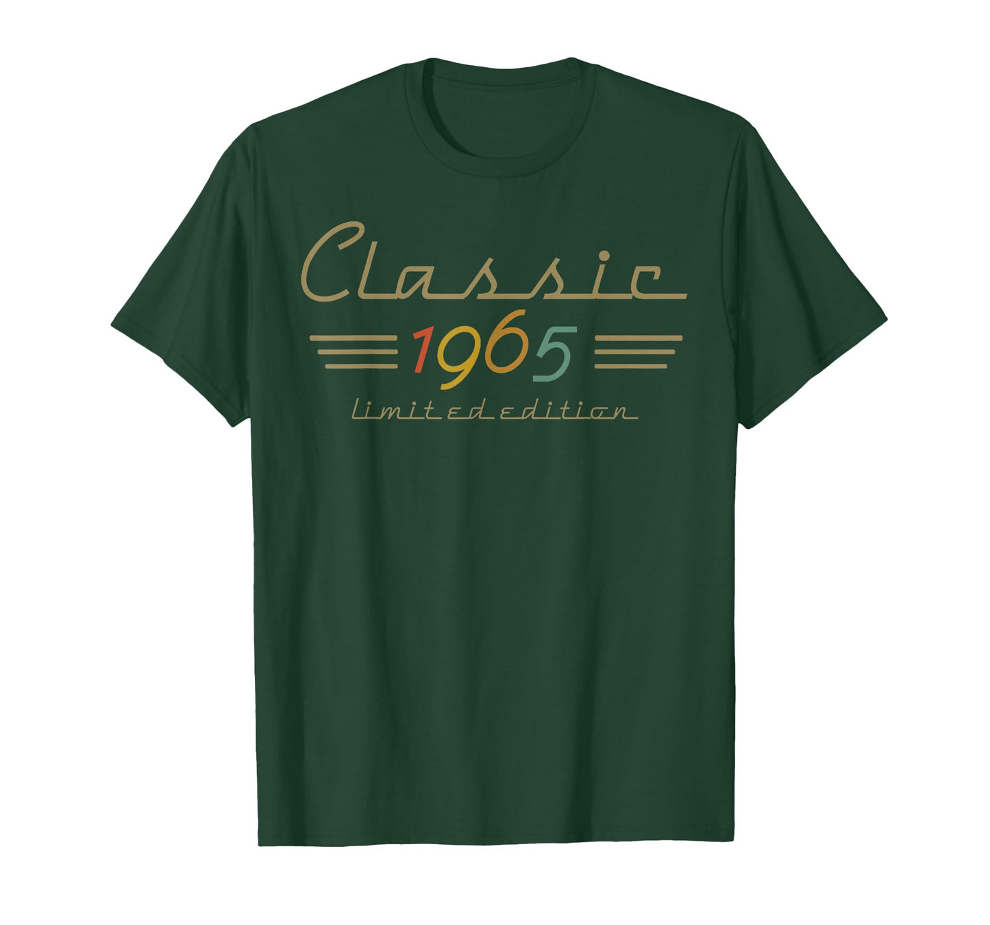Classic 1965 Limited Edition 60 Year Old Gifts 60th Birthday T-Shirt
