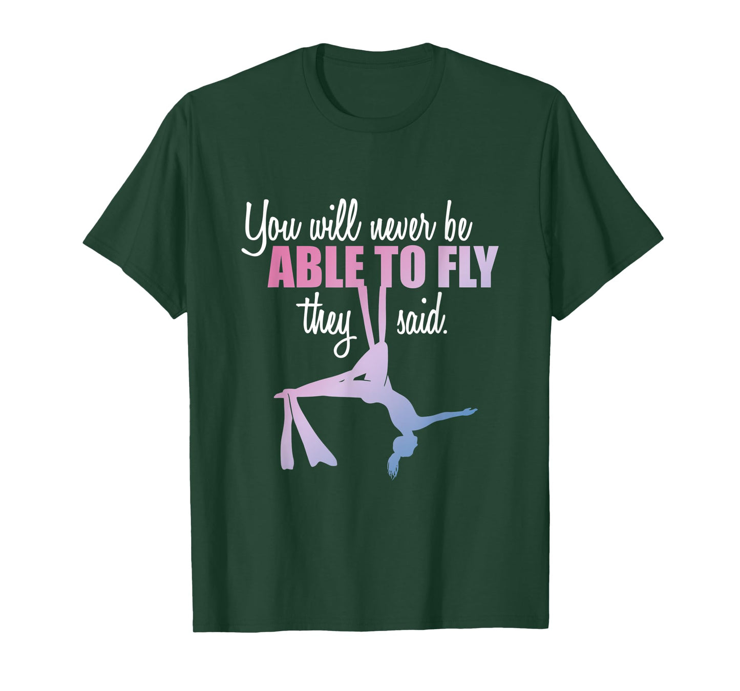 Aerialist | Aerial Yoga Performer | Silk Acrobatics T-Shirt