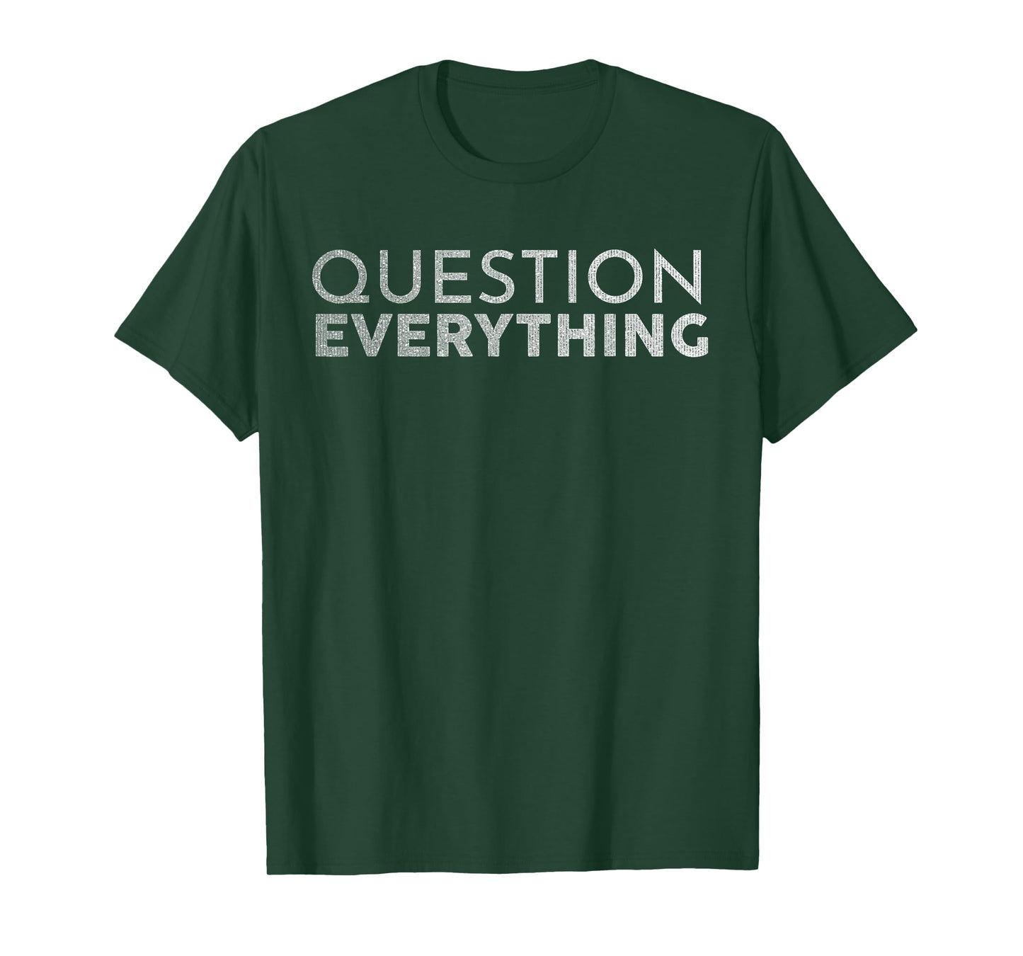 Question Everything Libertarian USA Conspiracy Theory Ancap T-Shirt