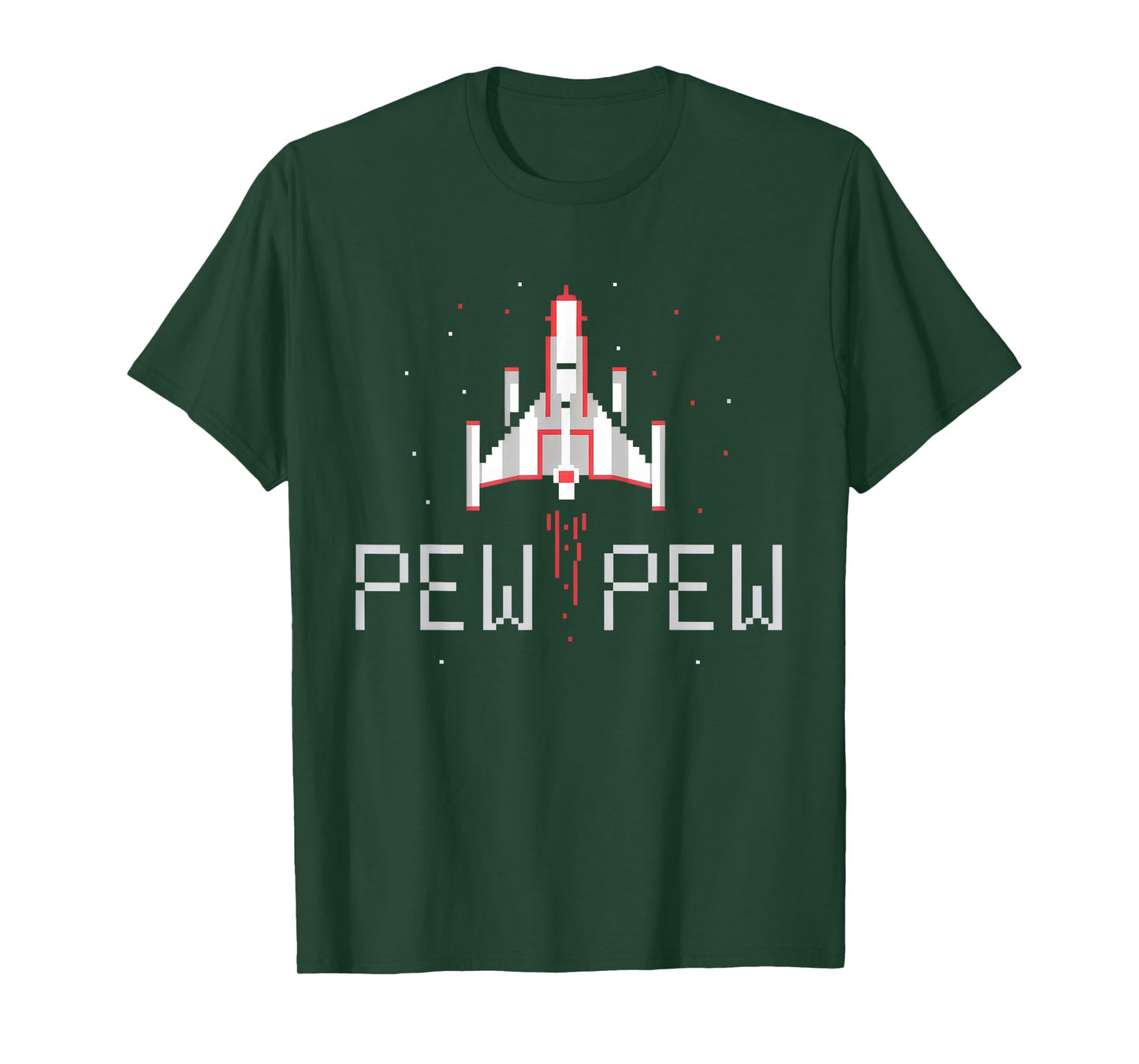 Pew Pew Gamer Vintage 80's 90's Arcade Gaming Lover T-Shirt