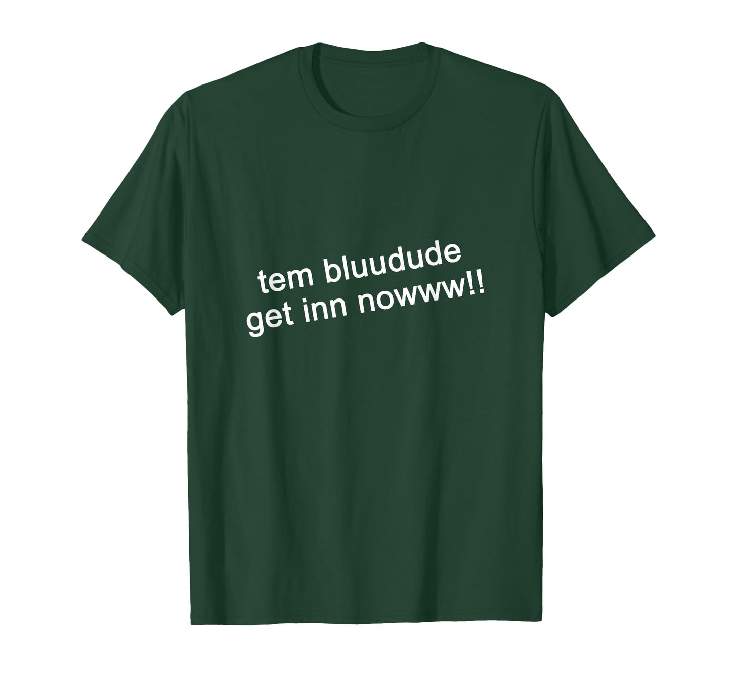 TEM Bluudud Get Inn Nowww Now Blue Dude Bluudude Team Game T-Shirt