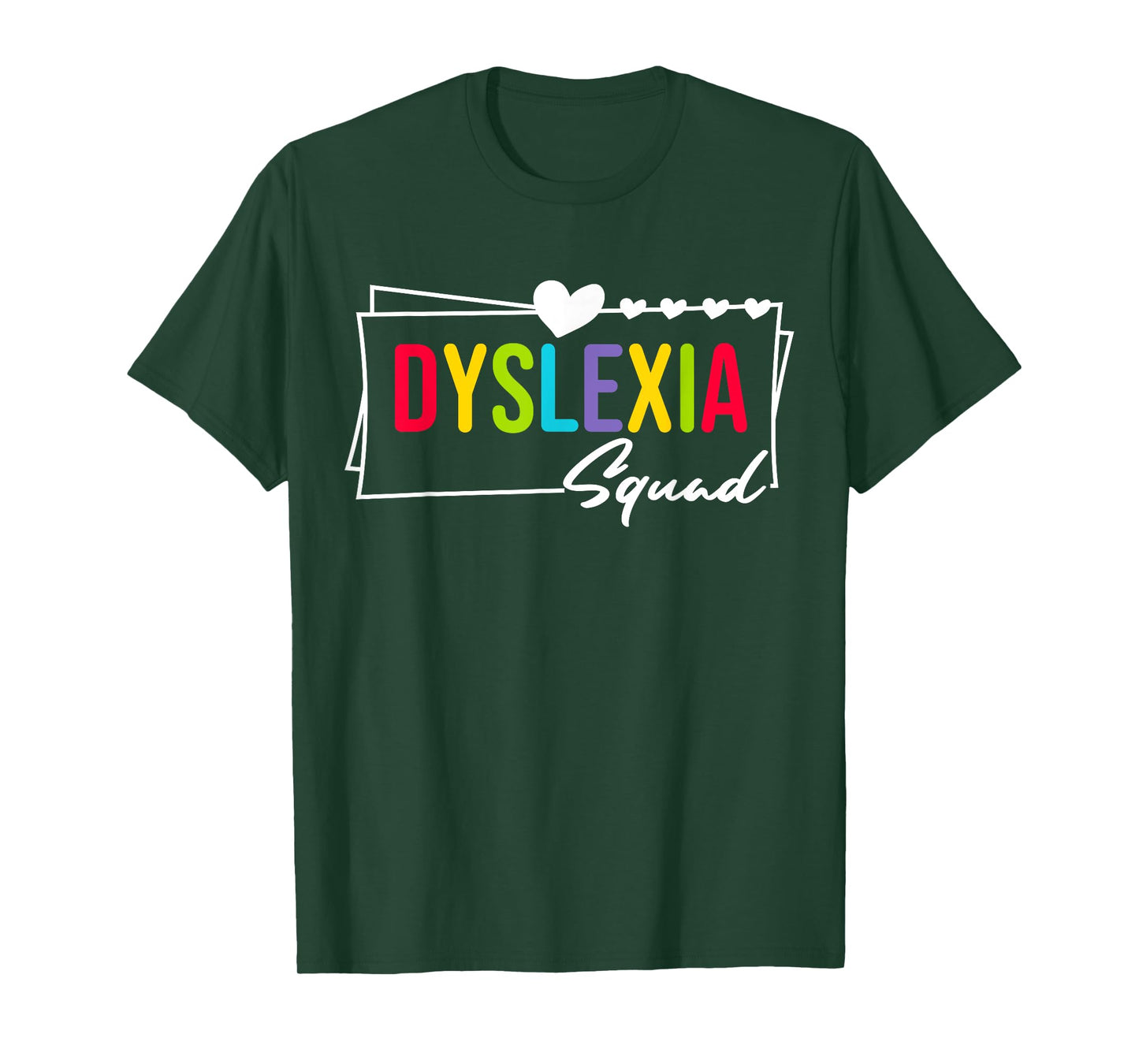 Dyslexia Squad Awareness Dyslexia Therapist Teacher Women T-Shirt