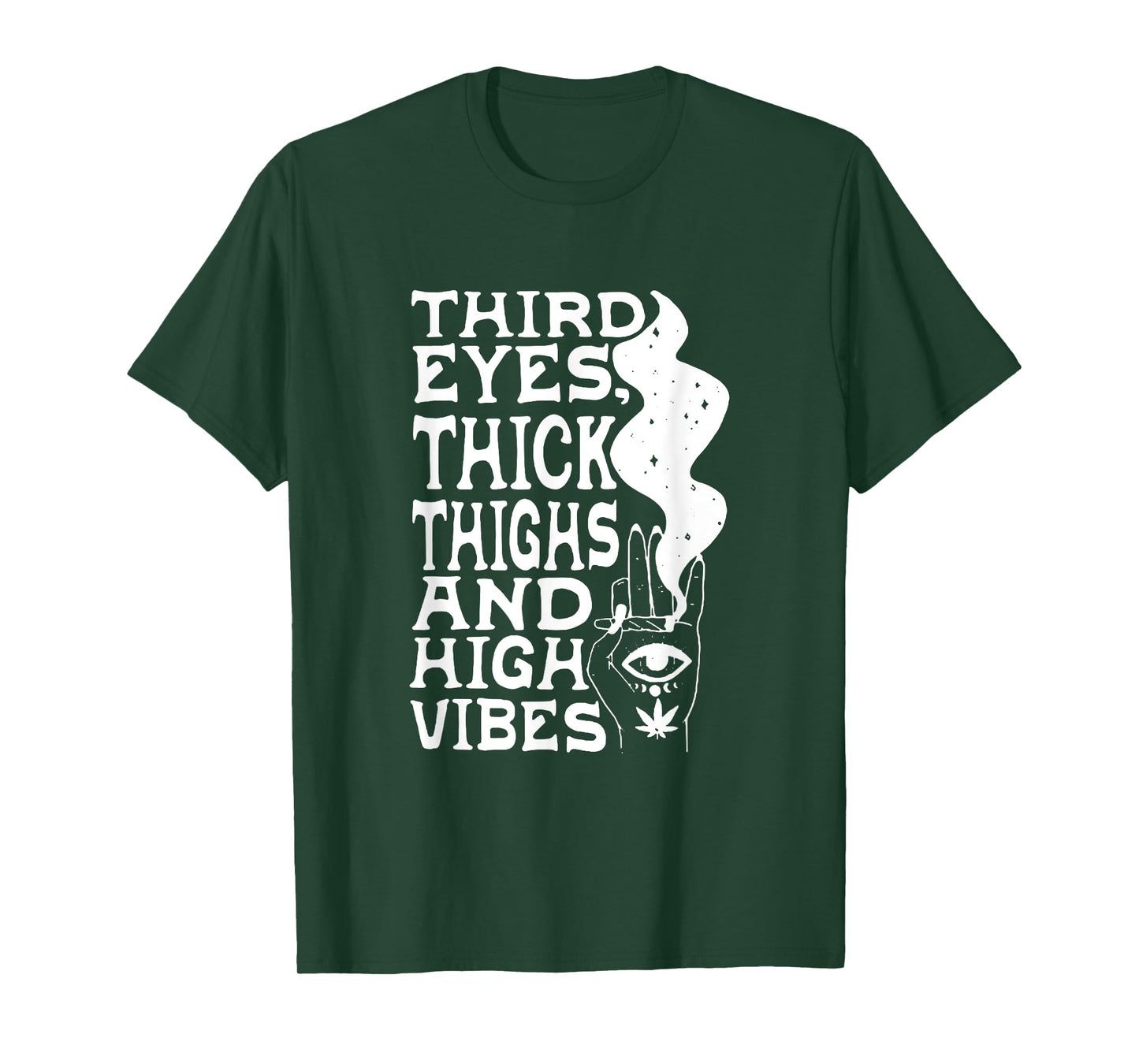 Third Eyes Thick Thighs And High Vibes Apparel T-Shirt