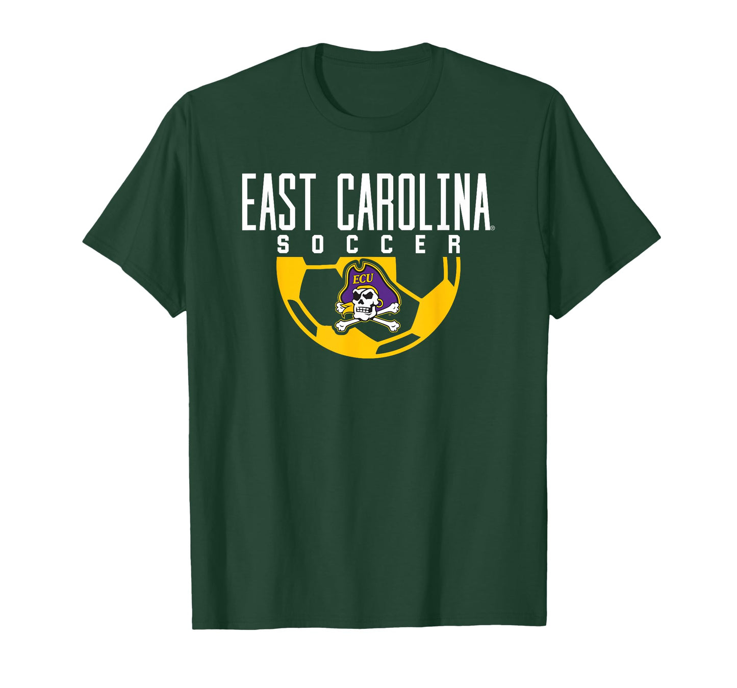 East Carolina University ECU Pirates Soccer Arch T-Shirt