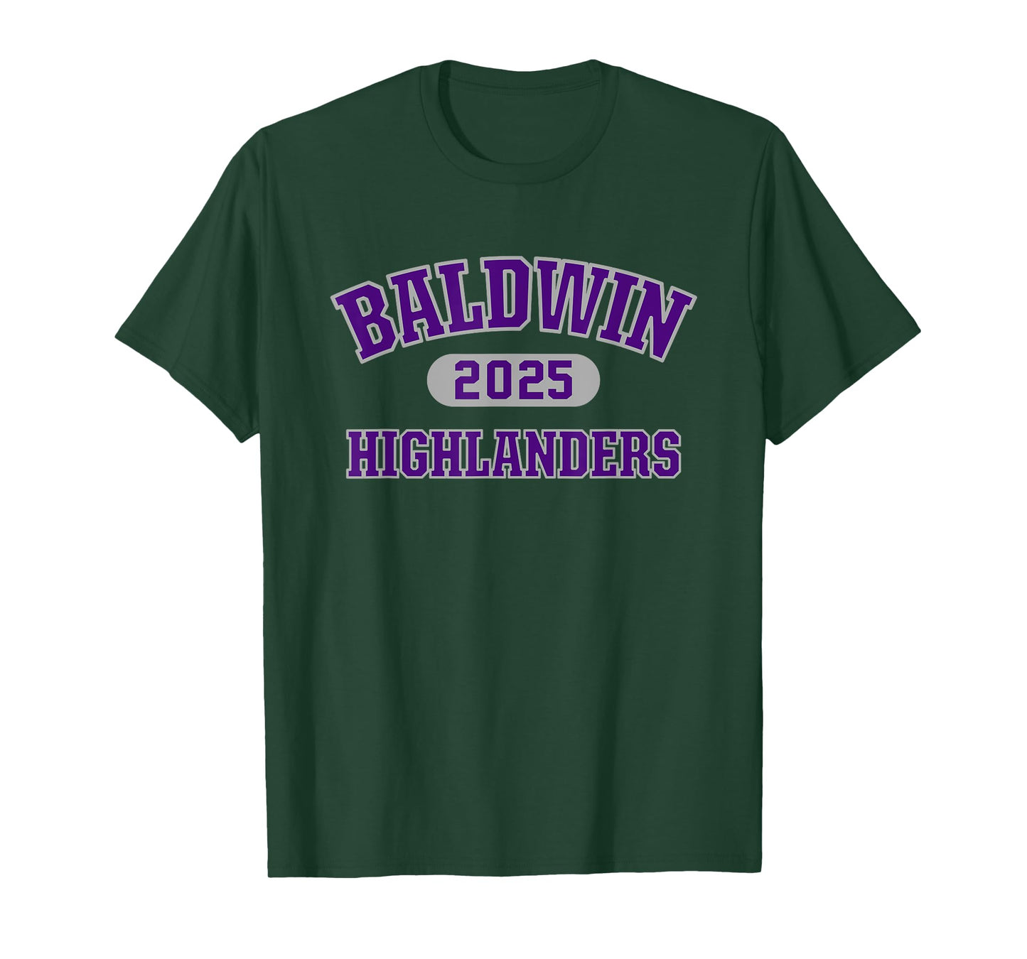 Baldwin Highlanders High School Arch 2025 T-Shirt