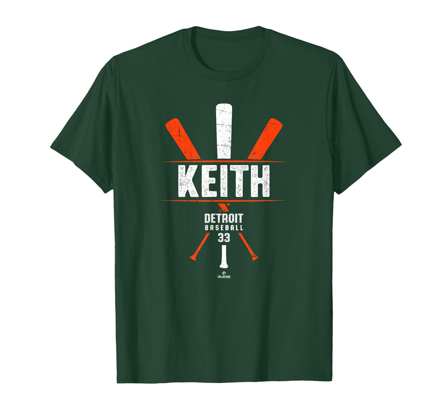 Vintage Baseball Bat Gameday Colt Keith Detroit Baseball T-Shirt