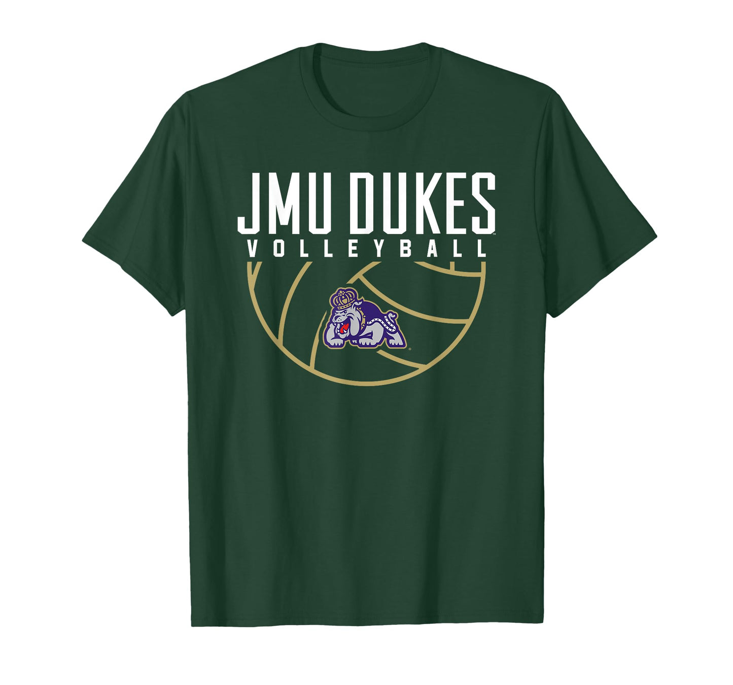 James Madison University JMU Dukes Volleyball Arch T-Shirt