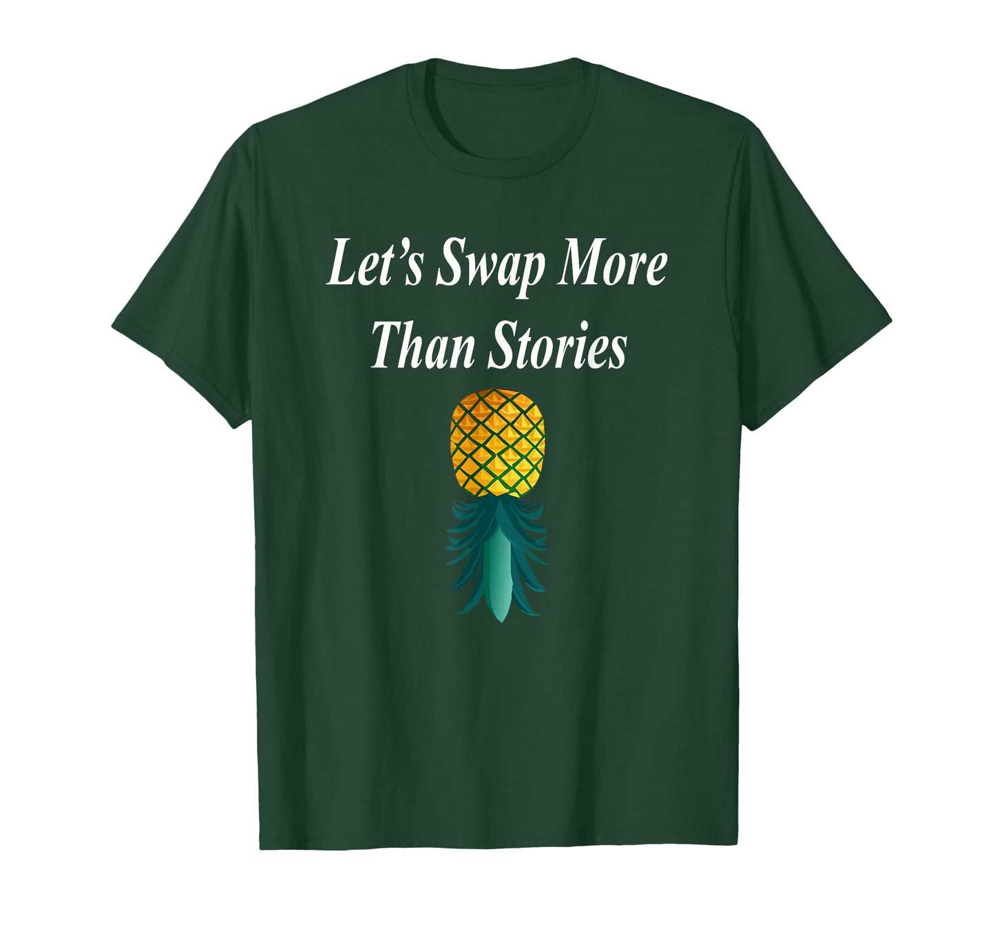 Let's Swap Funny Swinger Lifestyle Pineapple Couple Hotwife T-Shirt