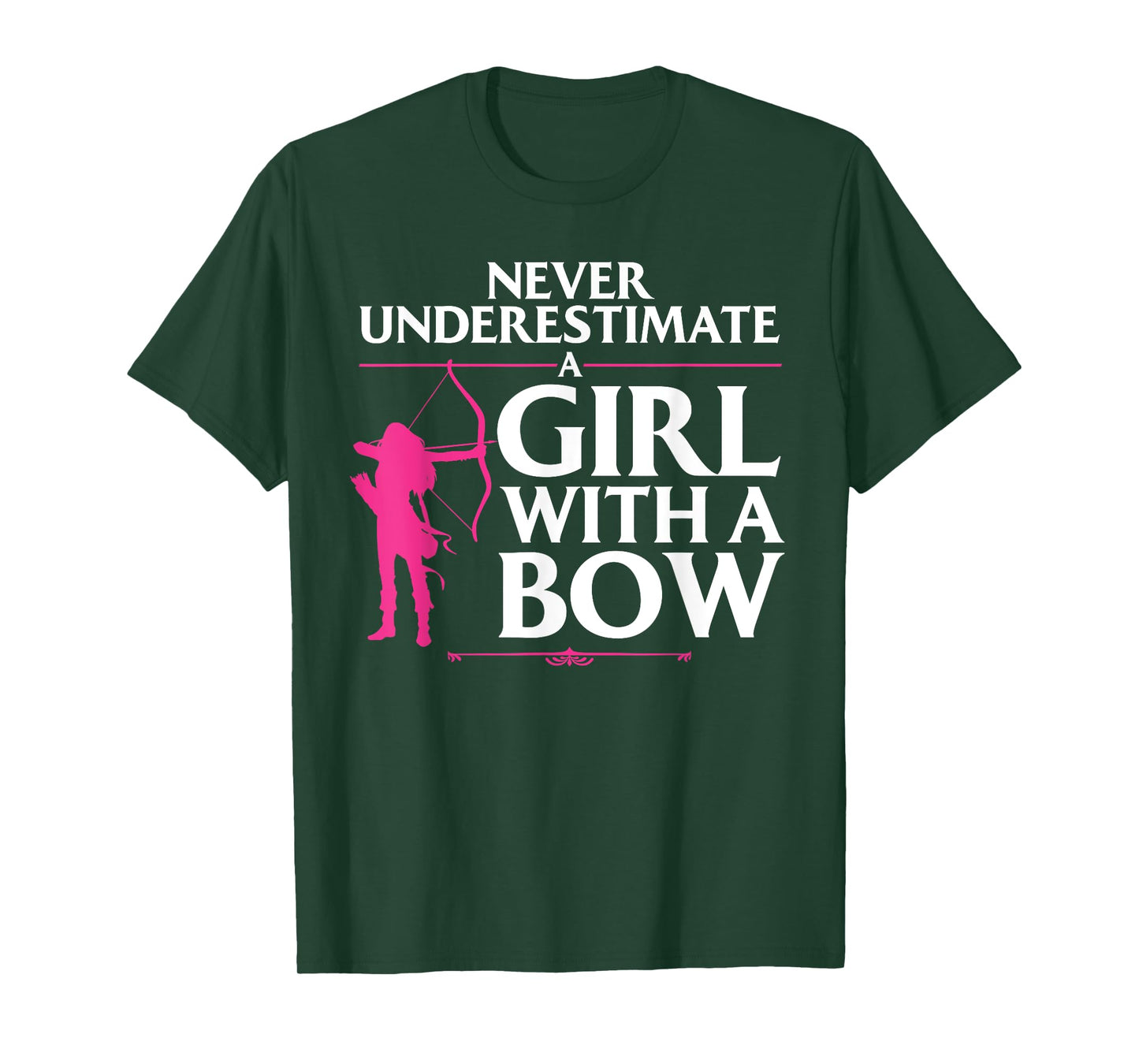 Funny Archery Design For Girls Women Bowhunter Fans Archery T-Shirt