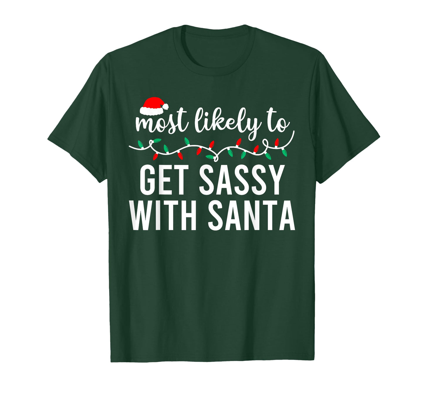 Most Likely To Christmas Shirt Matching Family Pajamas Funny T-Shirt