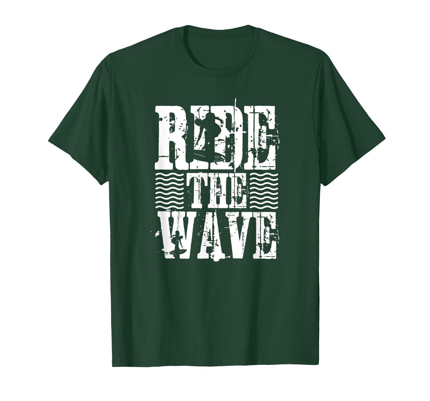 Ride The Wave - Funny Surfer T-Shirt