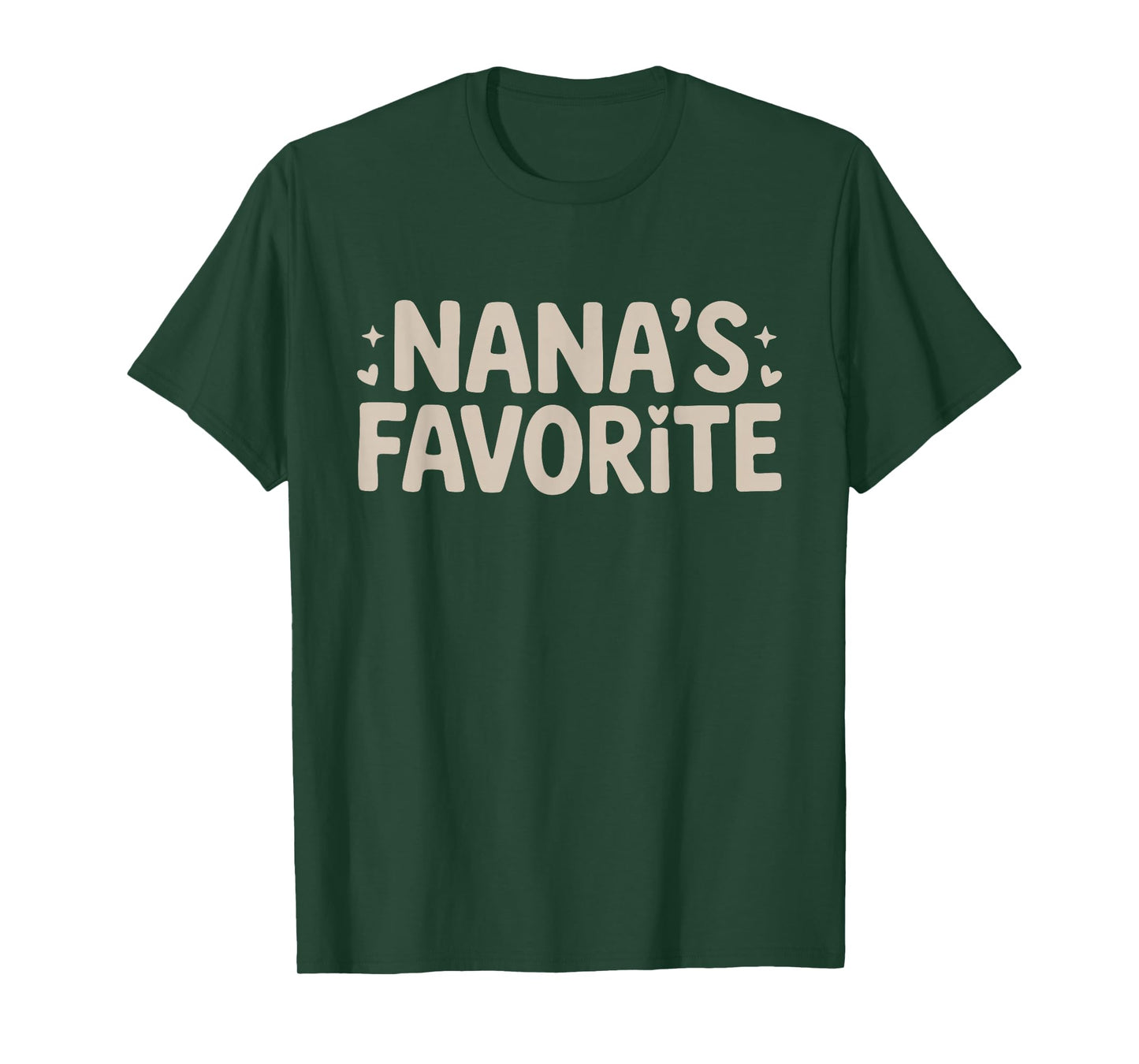 Nana's Favorite Family Baby Grandchild Quote Family Matching T-Shirt