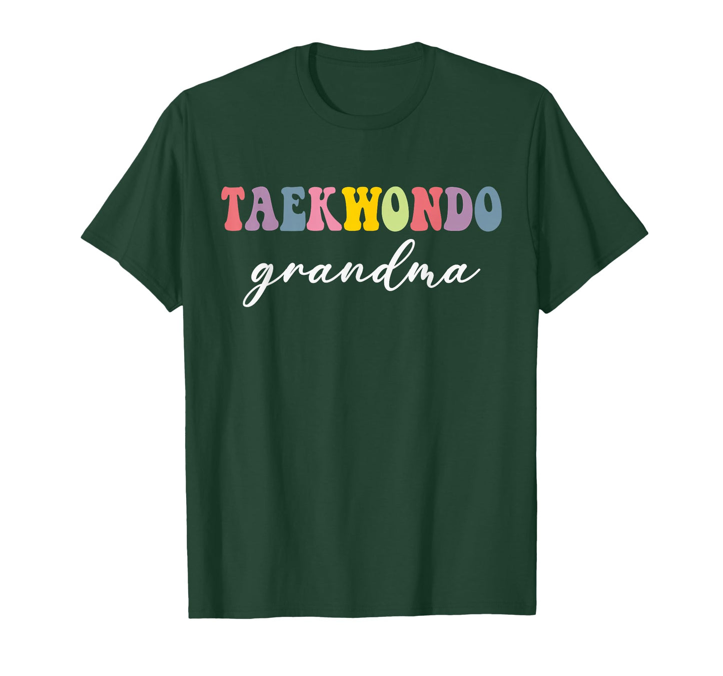 Taekwondo Grandma Taekwondo Player Martial Art Stylish Nana T-Shirt