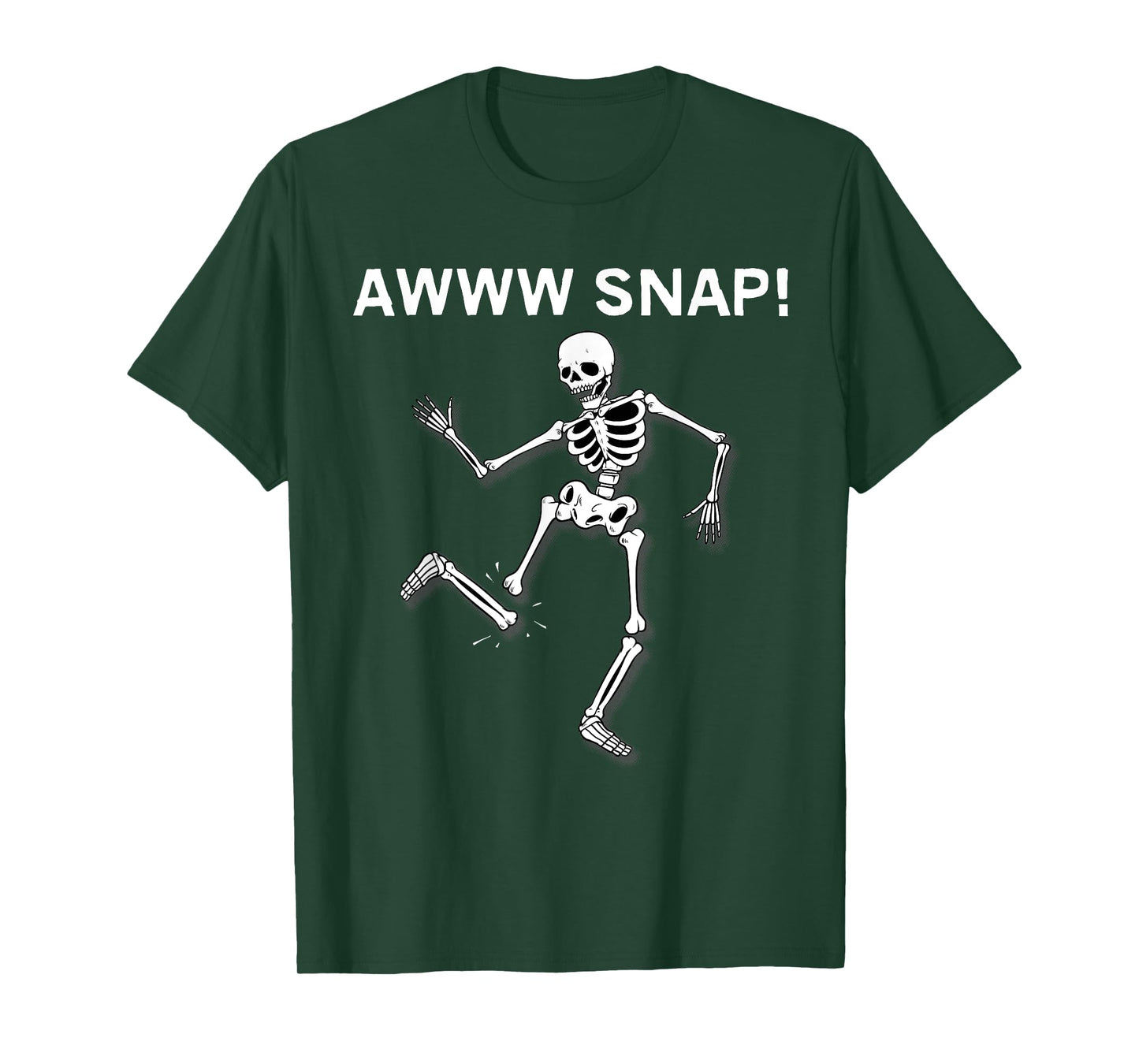 Funny Broken Leg Art For Men Women Kids Foot Ankle Surgery T-Shirt