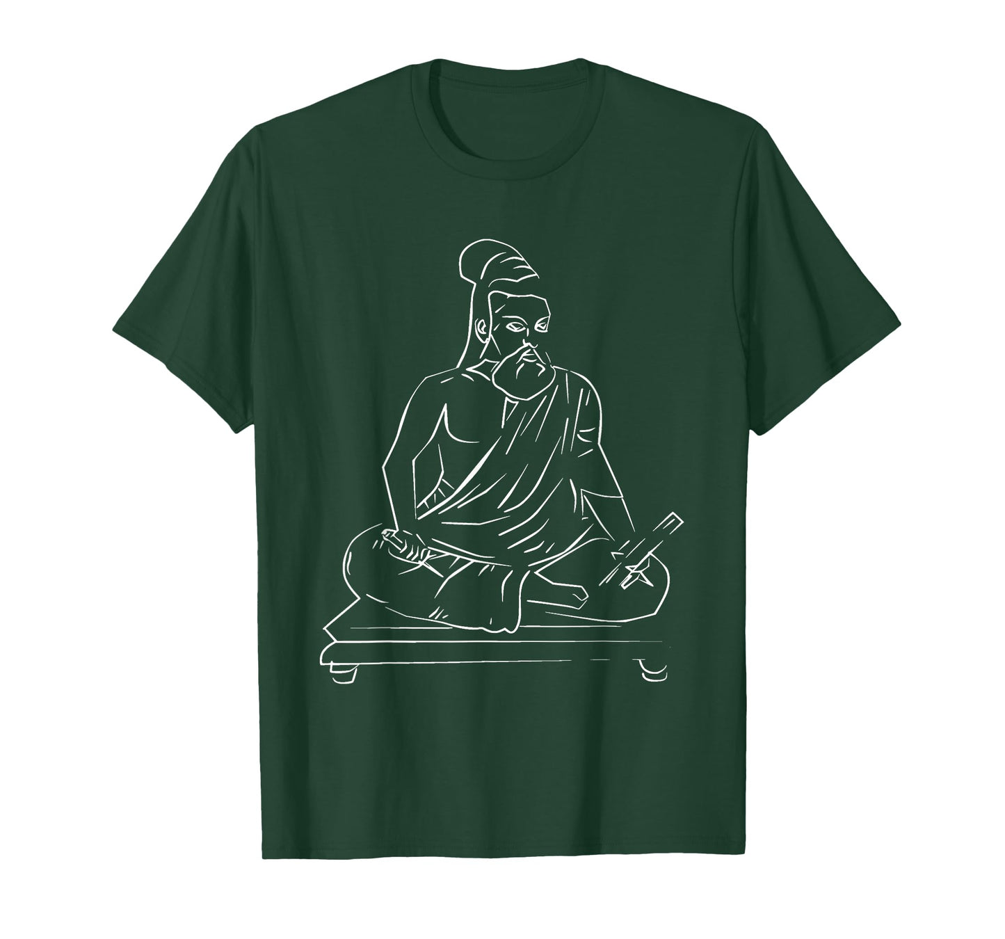 Biped Boutique Thiruvalluvar - Valluvar Tamil Poet Philosopher Poetry T-Shirt