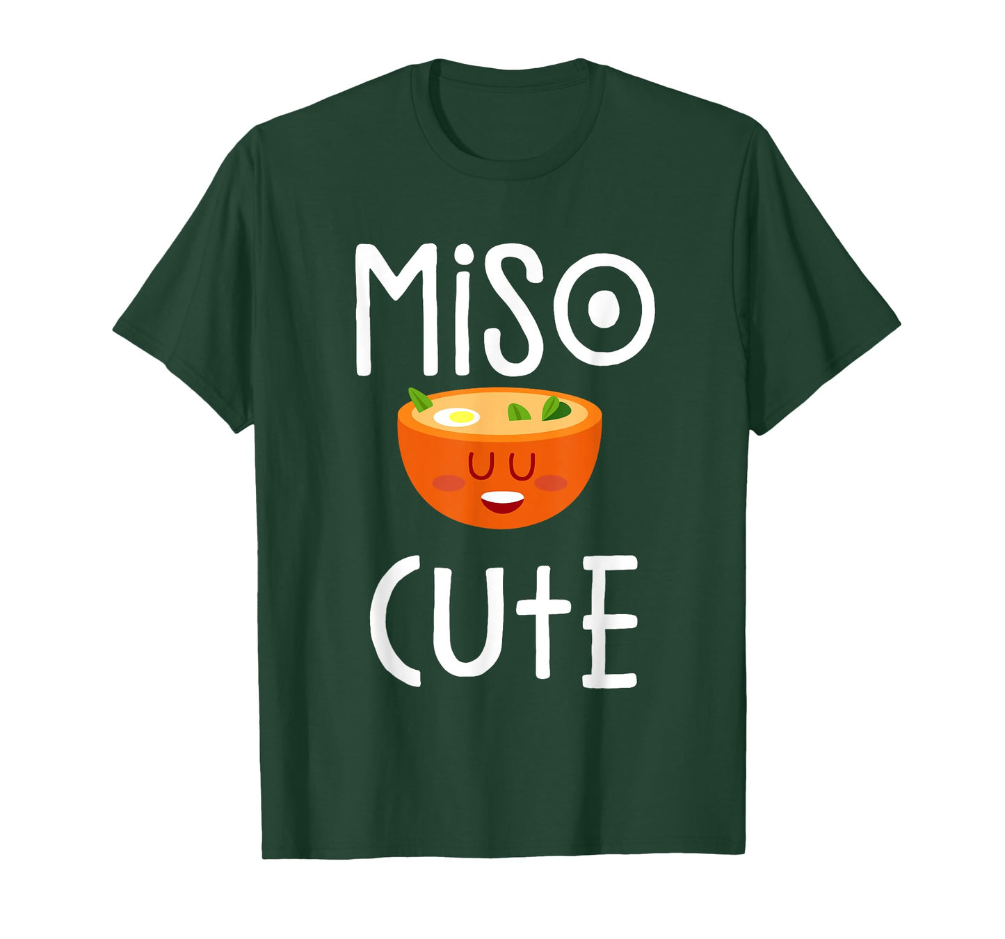 Miso Cute - Sushi, Kawaii , Miso Soup, Japanese Anime T-Shirt