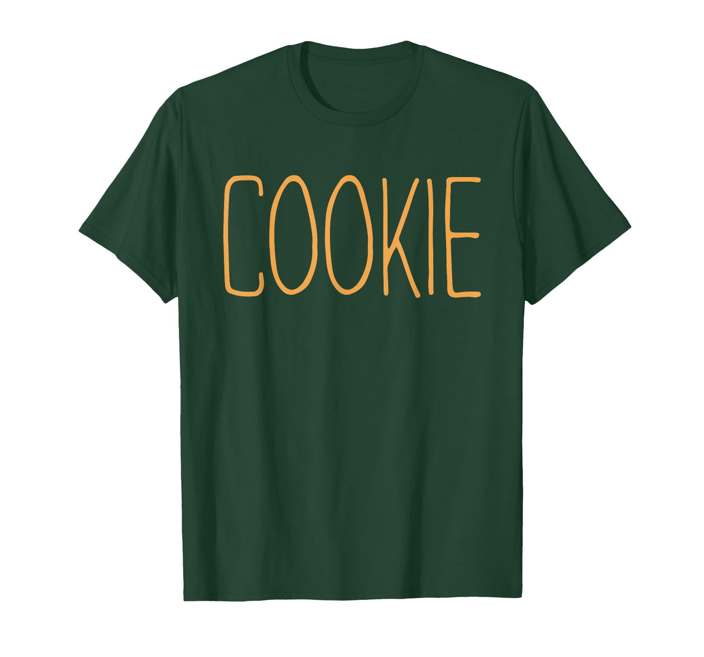 Cookie Shirt Adult Kids Men Women Chocolate Cookie Costume T-Shirt