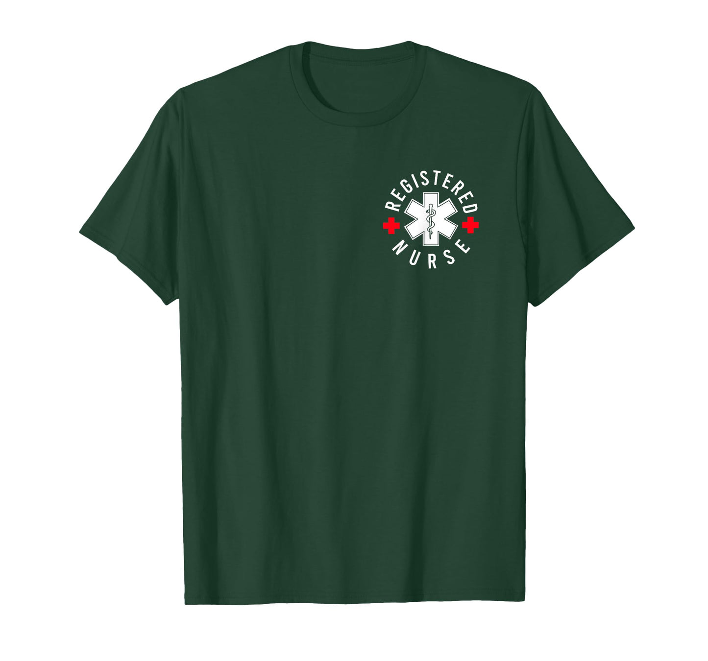 Registered Nurse RN Nursing Hospital RN Staff Nurse 2 Sided T-Shirt
