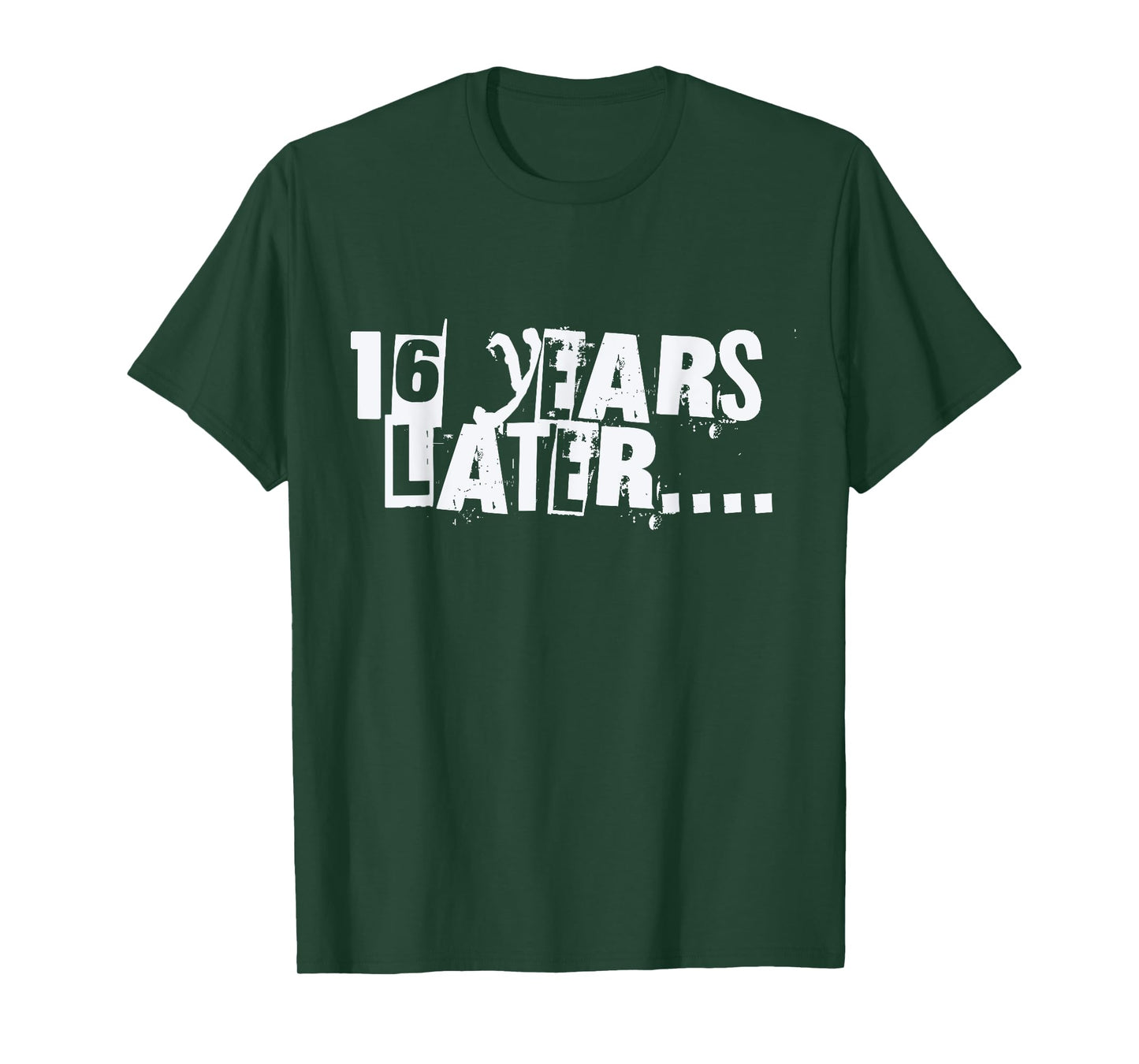 16 Years Later Funny Sarcastic Birthday 16th boy girl teen T-Shirt