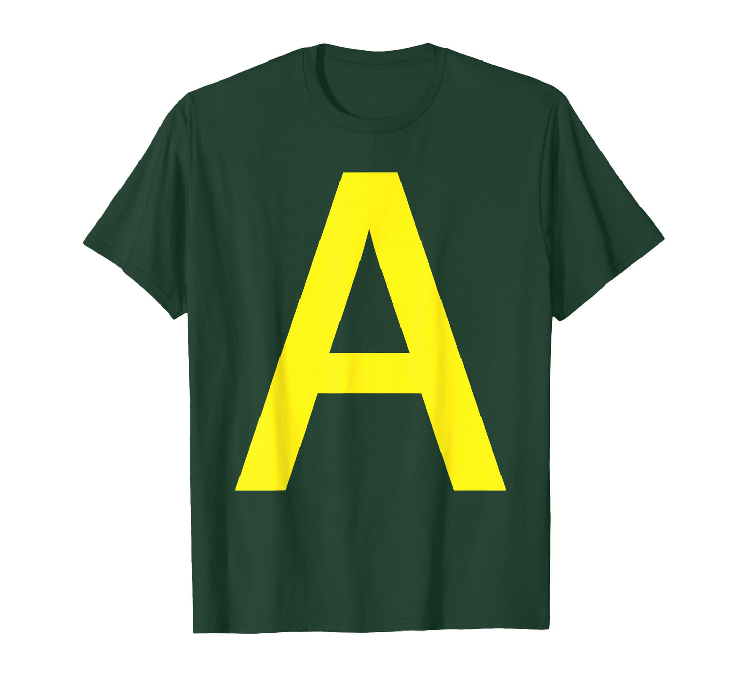 Letter A Group Matching Halloween Costume T-Shirt