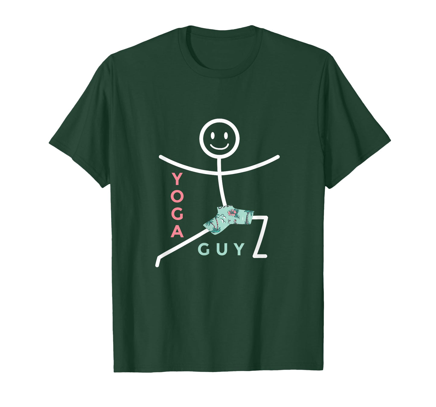Meditating Stick Man Meditation Zen Namaste Yoga Instructor T-Shirt