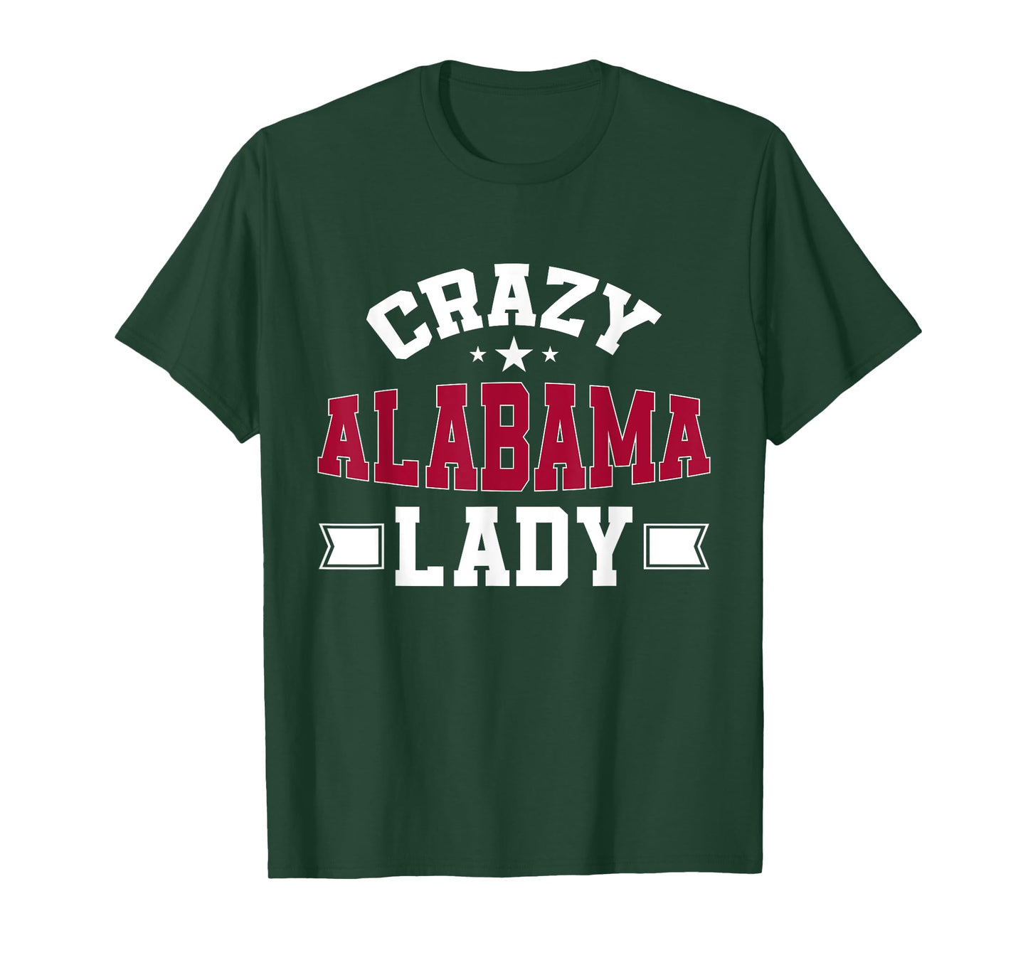 Crazy Alabama Lady Alabama T-Shirt