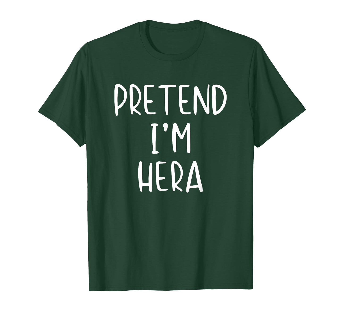 Pretend I'm Hera Costume Halloween Funny Simple Adult Kid T-Shirt