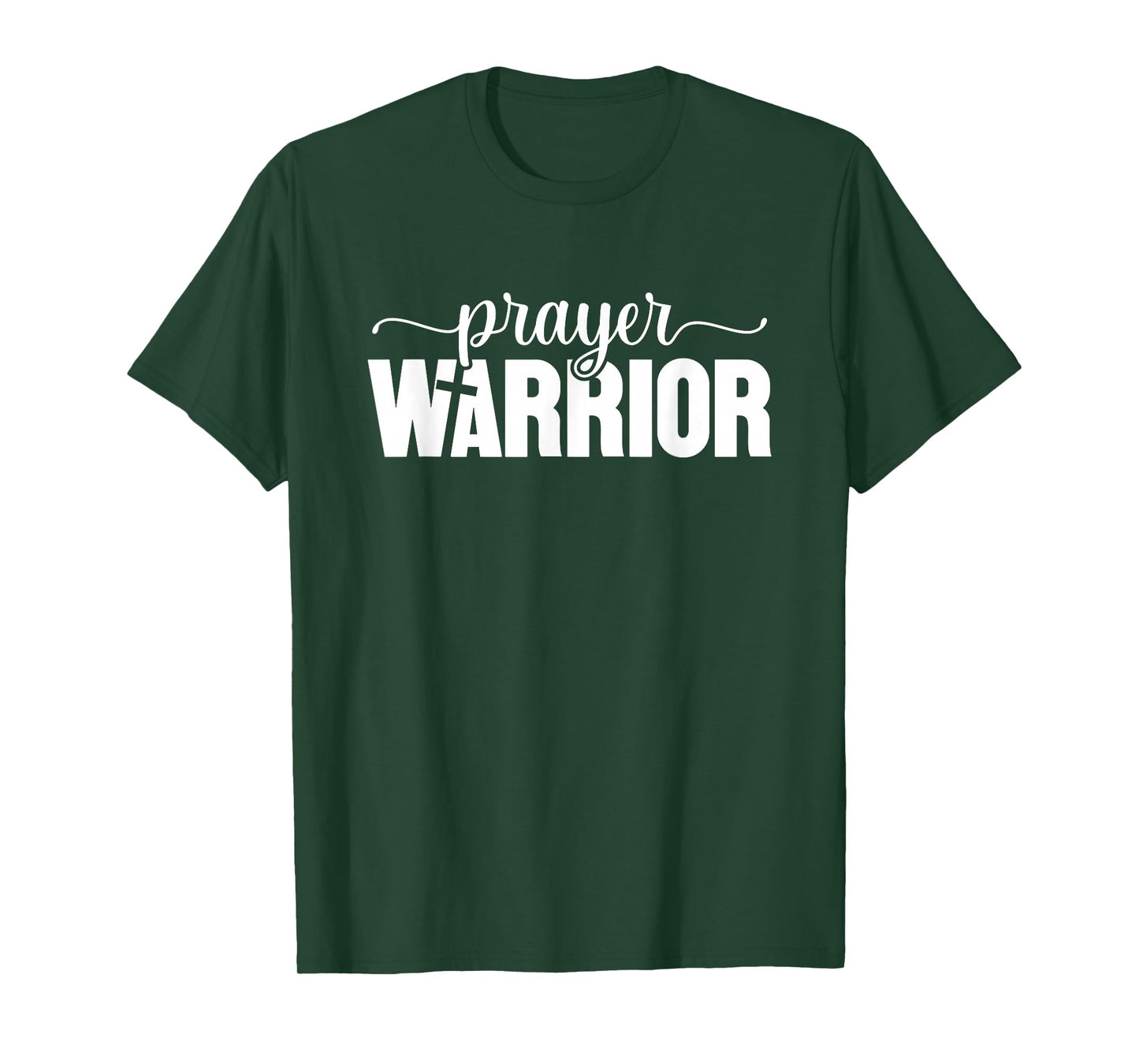 Prayer Warrior Christian Faith Jesus Cross Bible Shirt T-Shirt