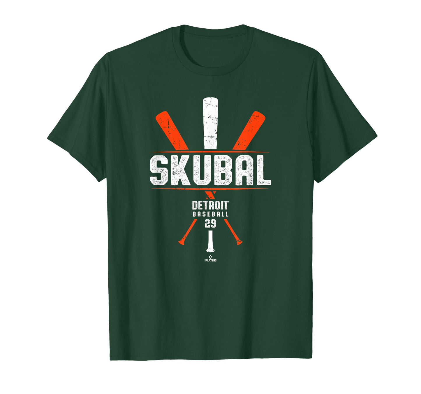Vintage Baseball Bat Gameday Tarik Skubal Detroit Baseball T-Shirt