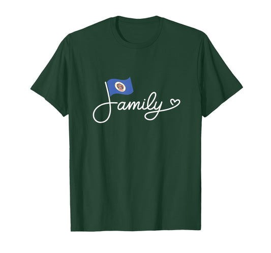 Minnesota Family - Minnesotan Flag Heritage Word Art T-Shirt