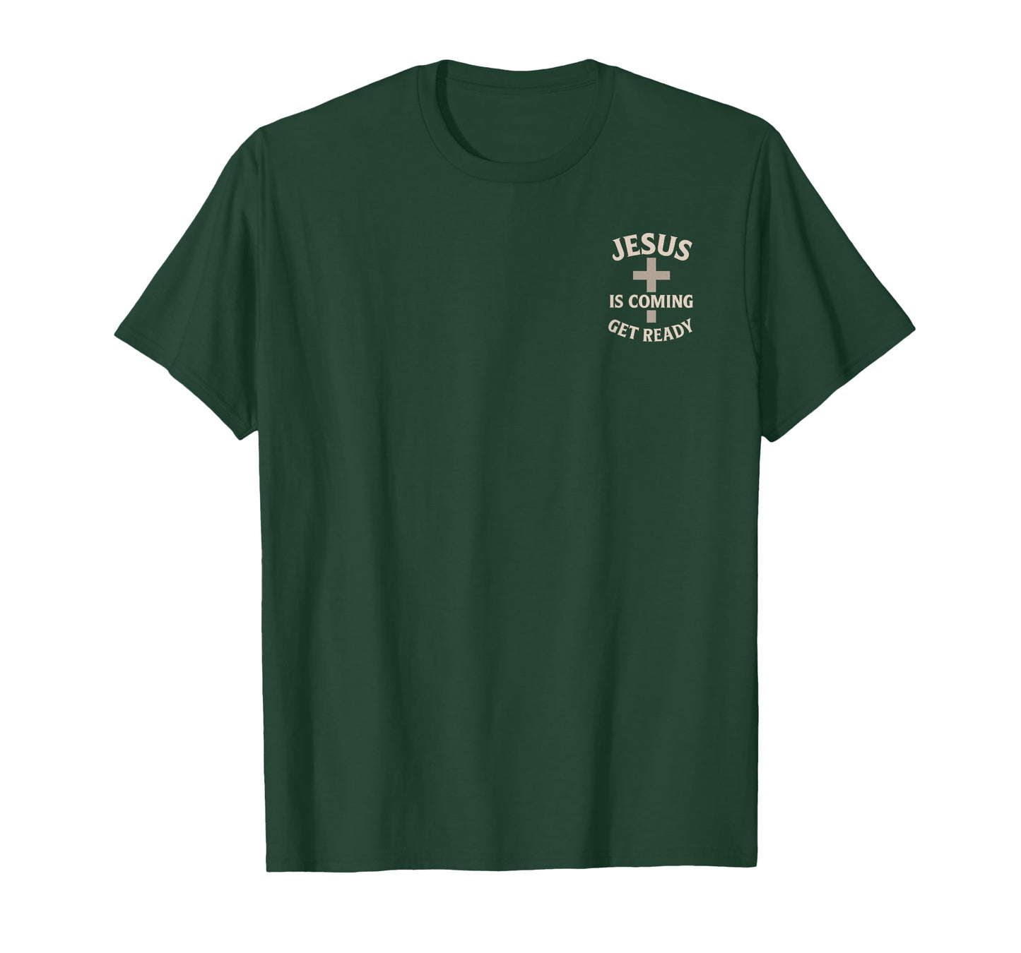 Jesus is Coming, Get Ready Minimalistic Witnessing T-Shirt