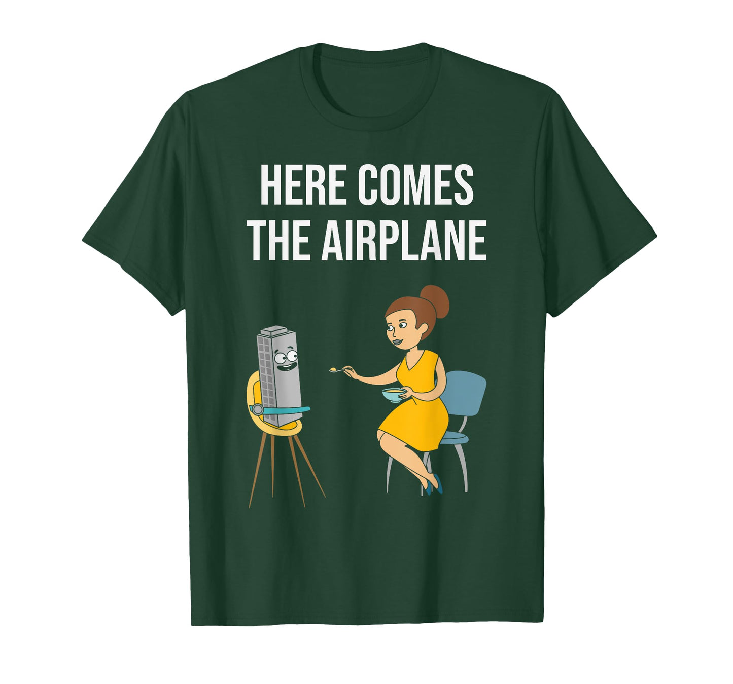 Here Comes The Airplane T-Shirt