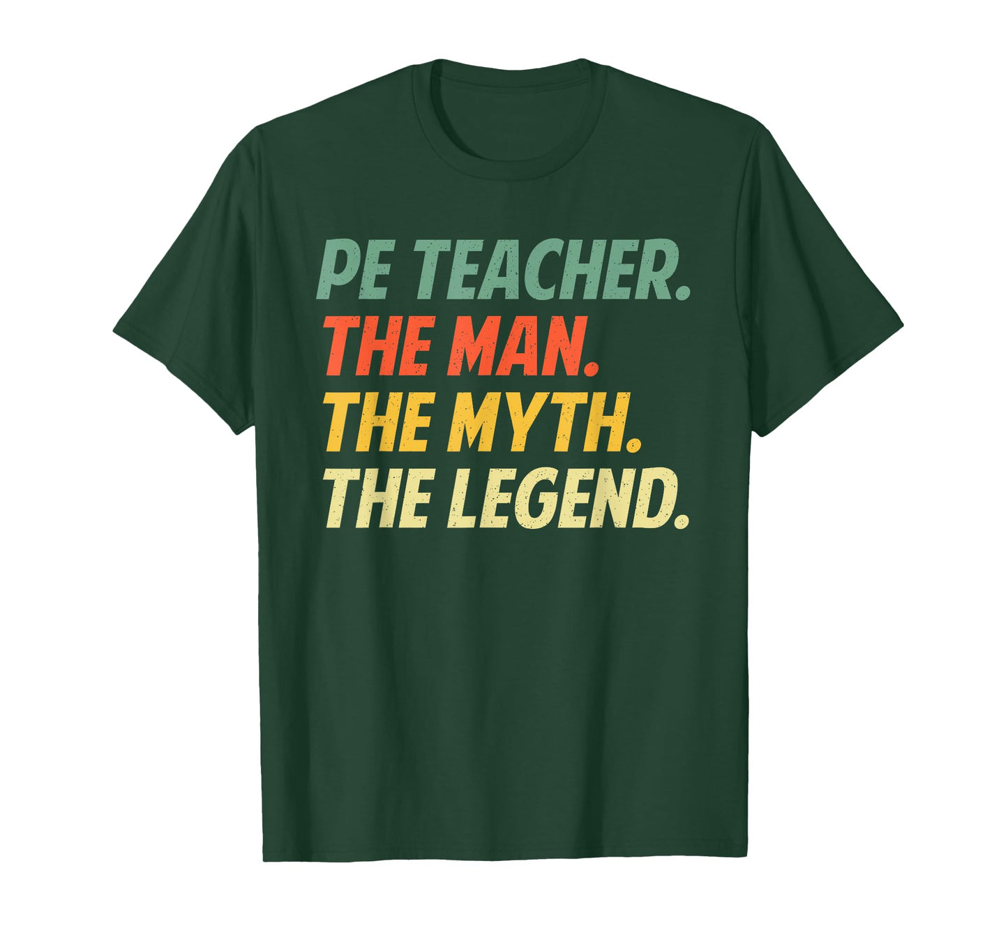 Cool PE Teacher Art For Men Boys Physical Education Teacher T-Shirt