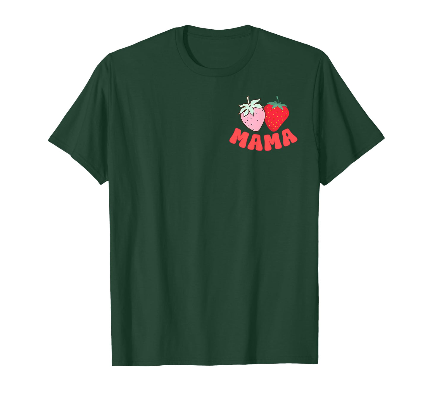 Mama of The Berry First Birthday of Girl Strawberry Mom T-Shirt