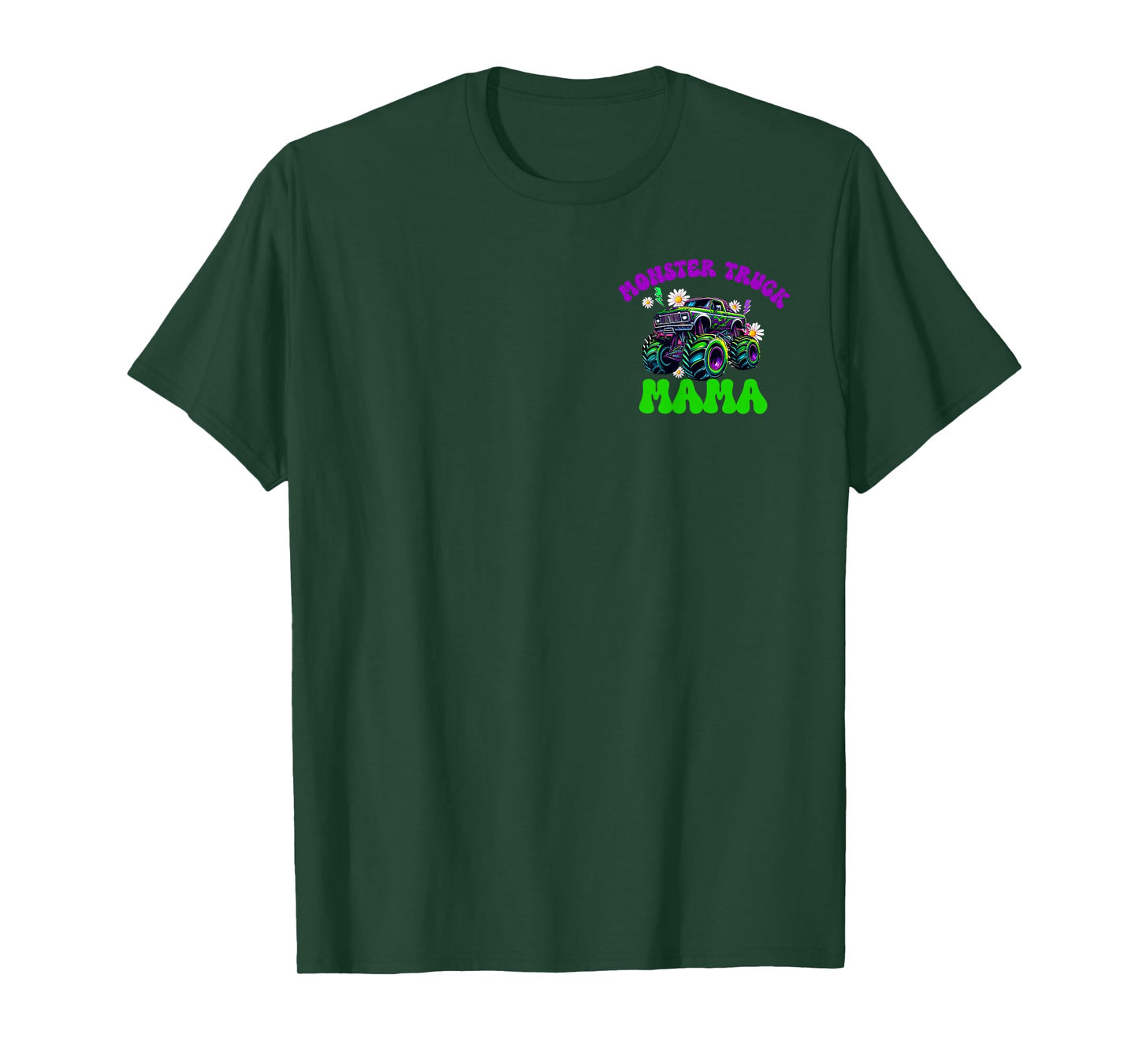 Monster Truck Mom Shirt in My Monster Truck Mama Era 2 Sided T-Shirt