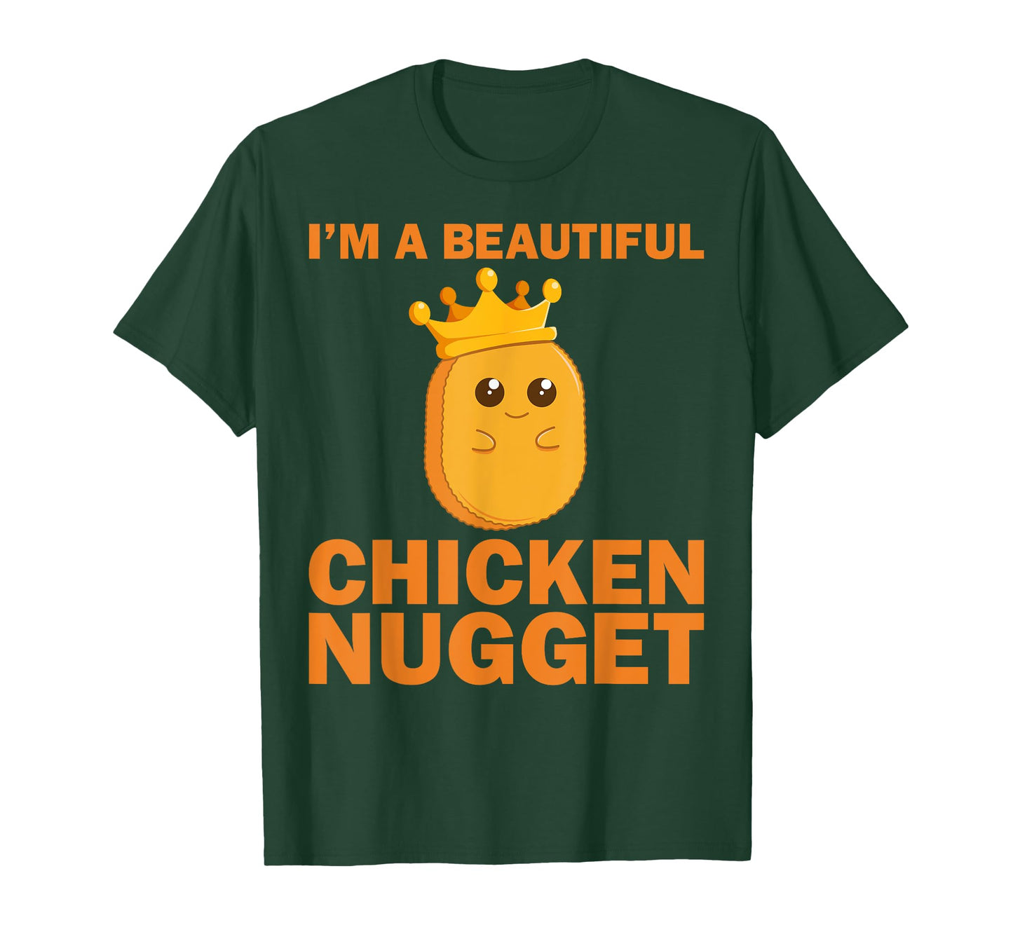 Cute Chicken Nugget Art For Women Girls Chicken Nugget Lover T-Shirt