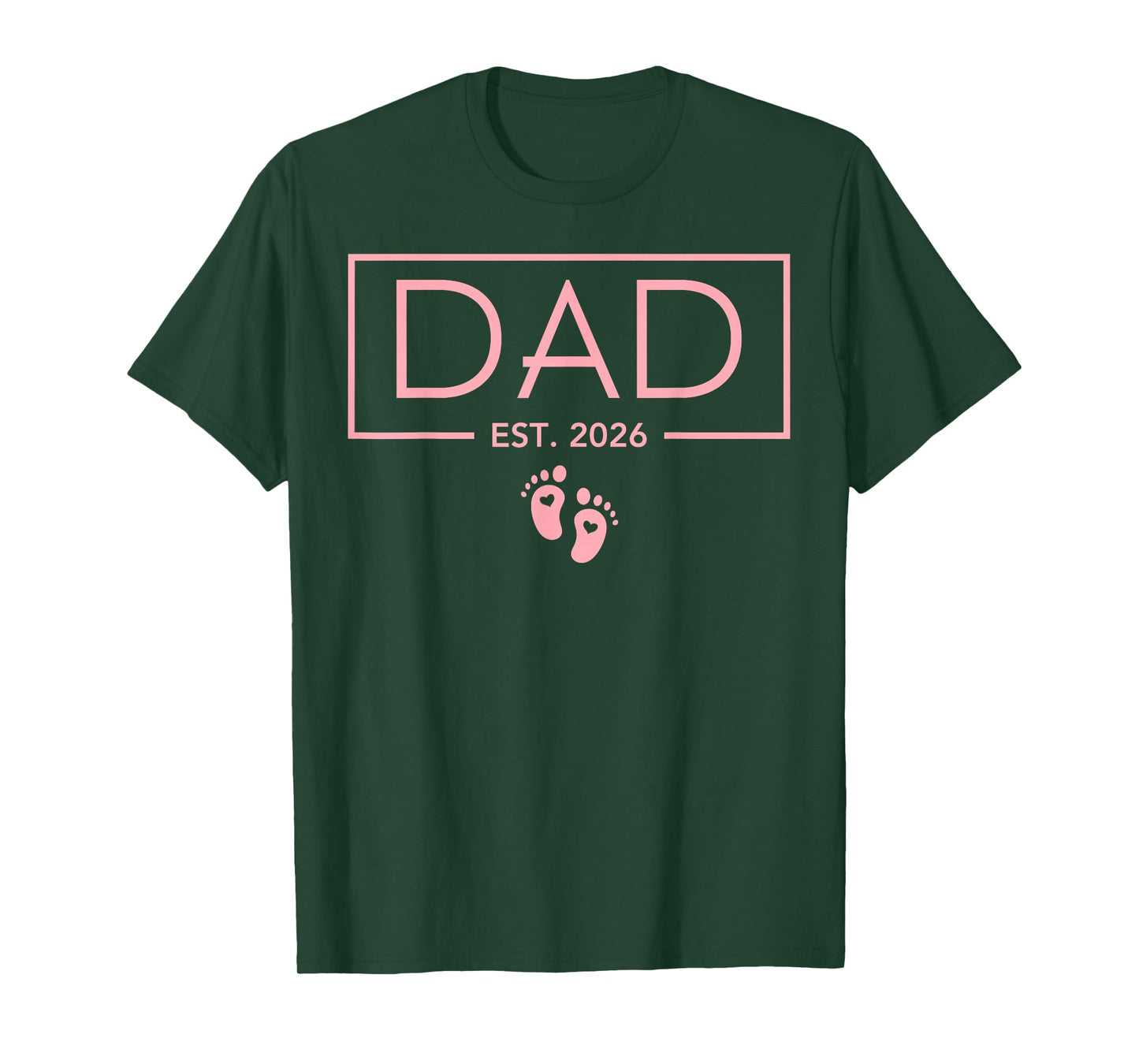 Girl Dad Est 2026 First Time Girl Dad to be T-Shirt